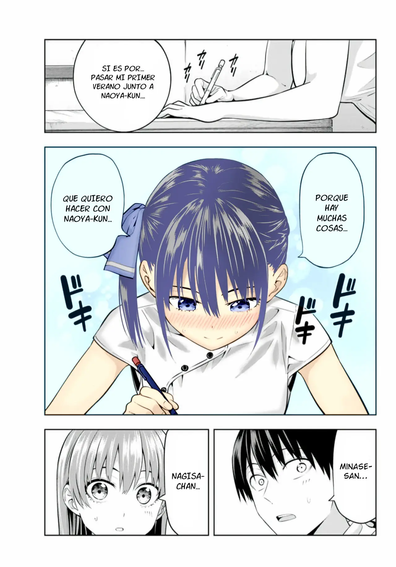 Kanojo mo Kanojo capítulo 41, página 14