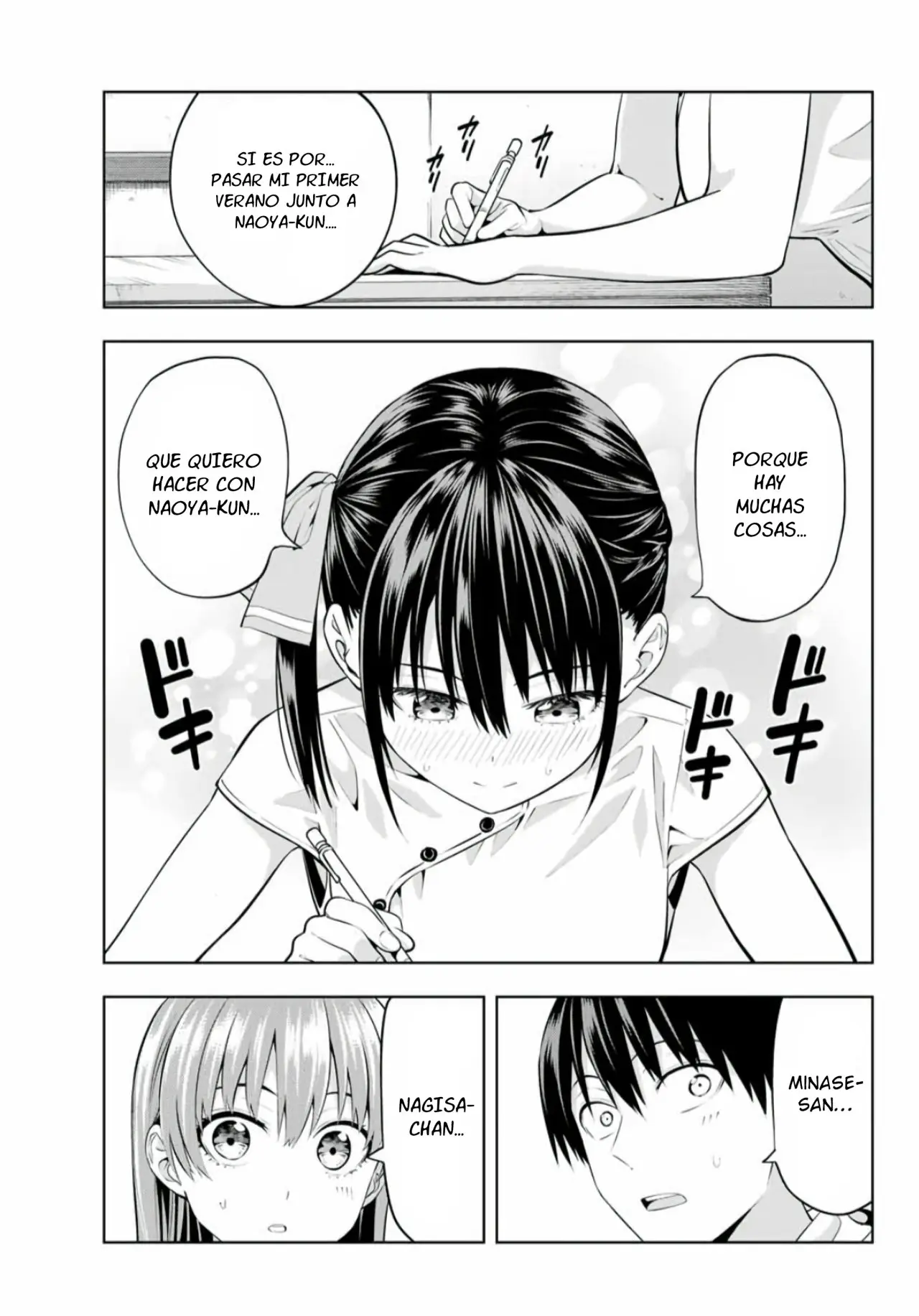 Kanojo mo Kanojo capítulo 41, página 15