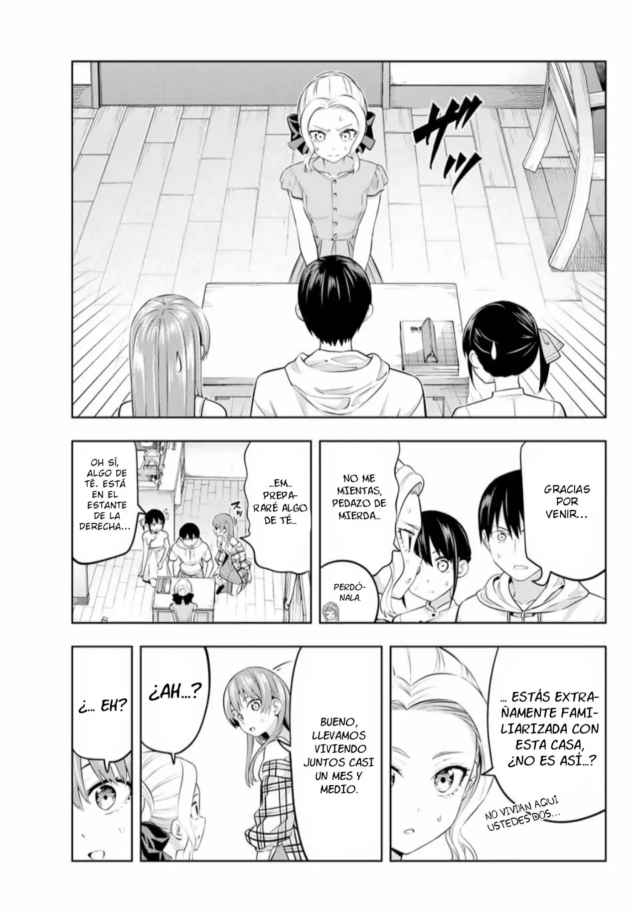 Kanojo mo Kanojo capítulo 41, página 17