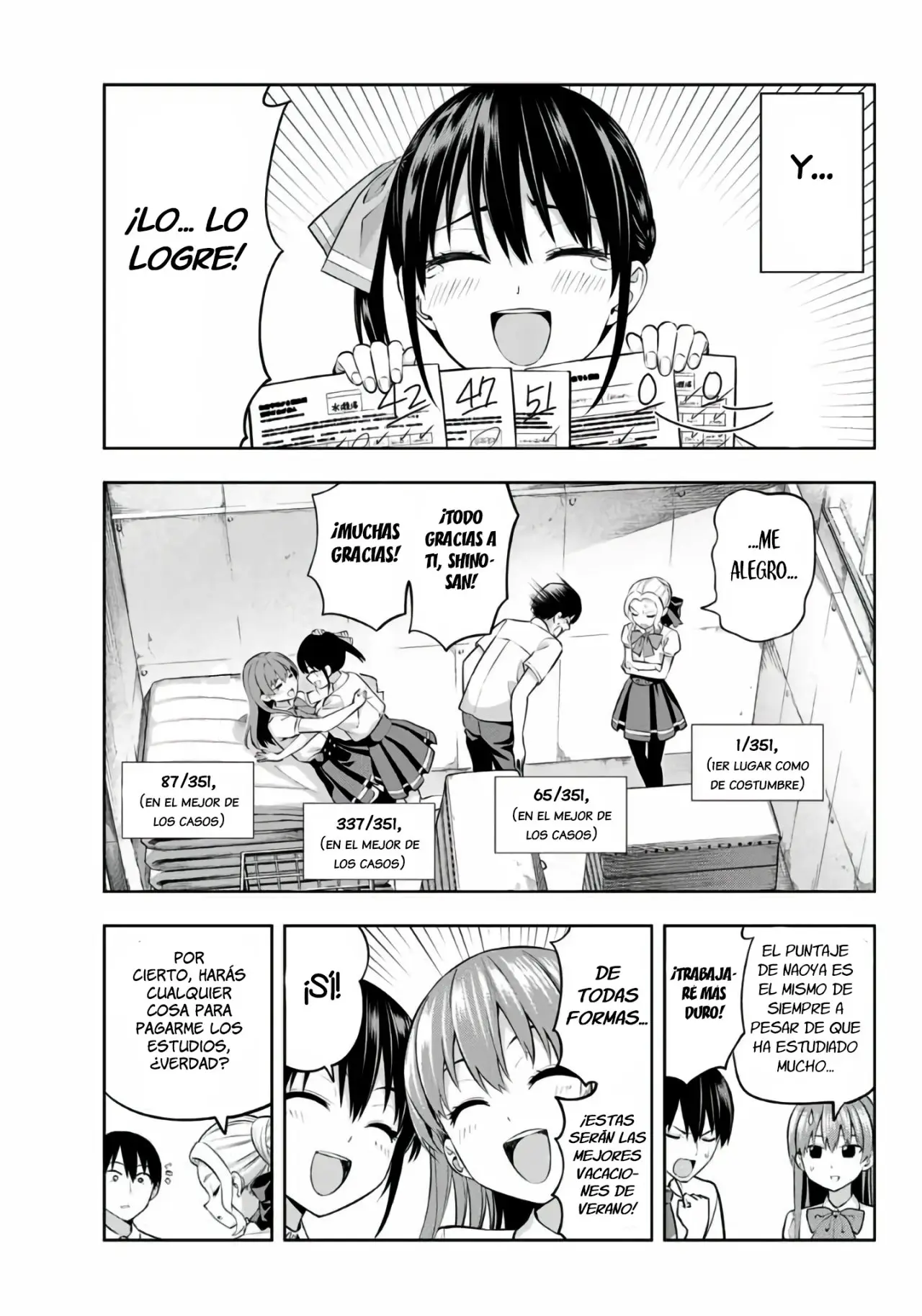 Kanojo mo Kanojo capítulo 42, página 16
