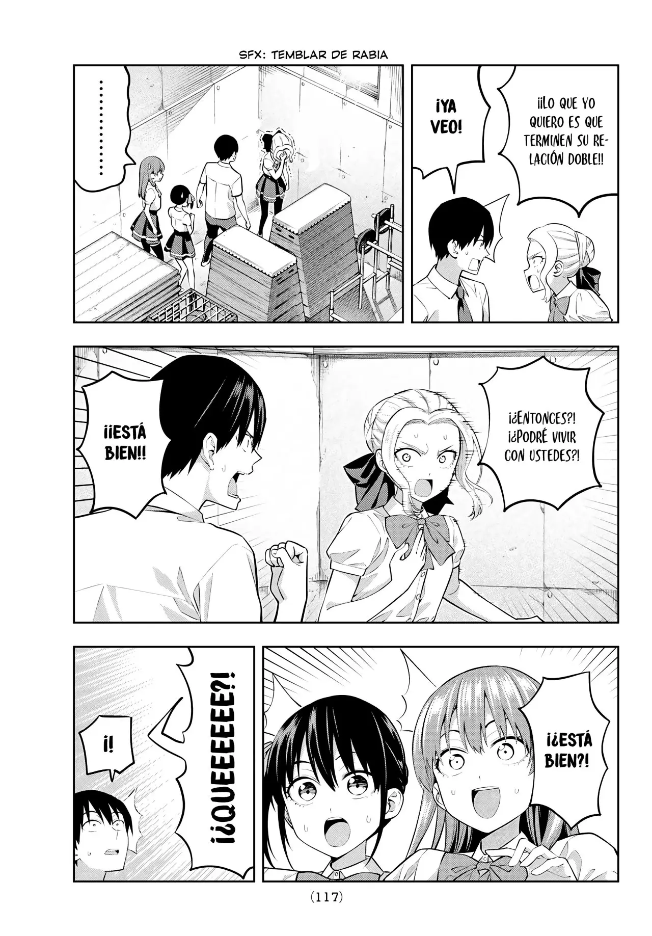 Kanojo mo Kanojo capítulo 43, página 7