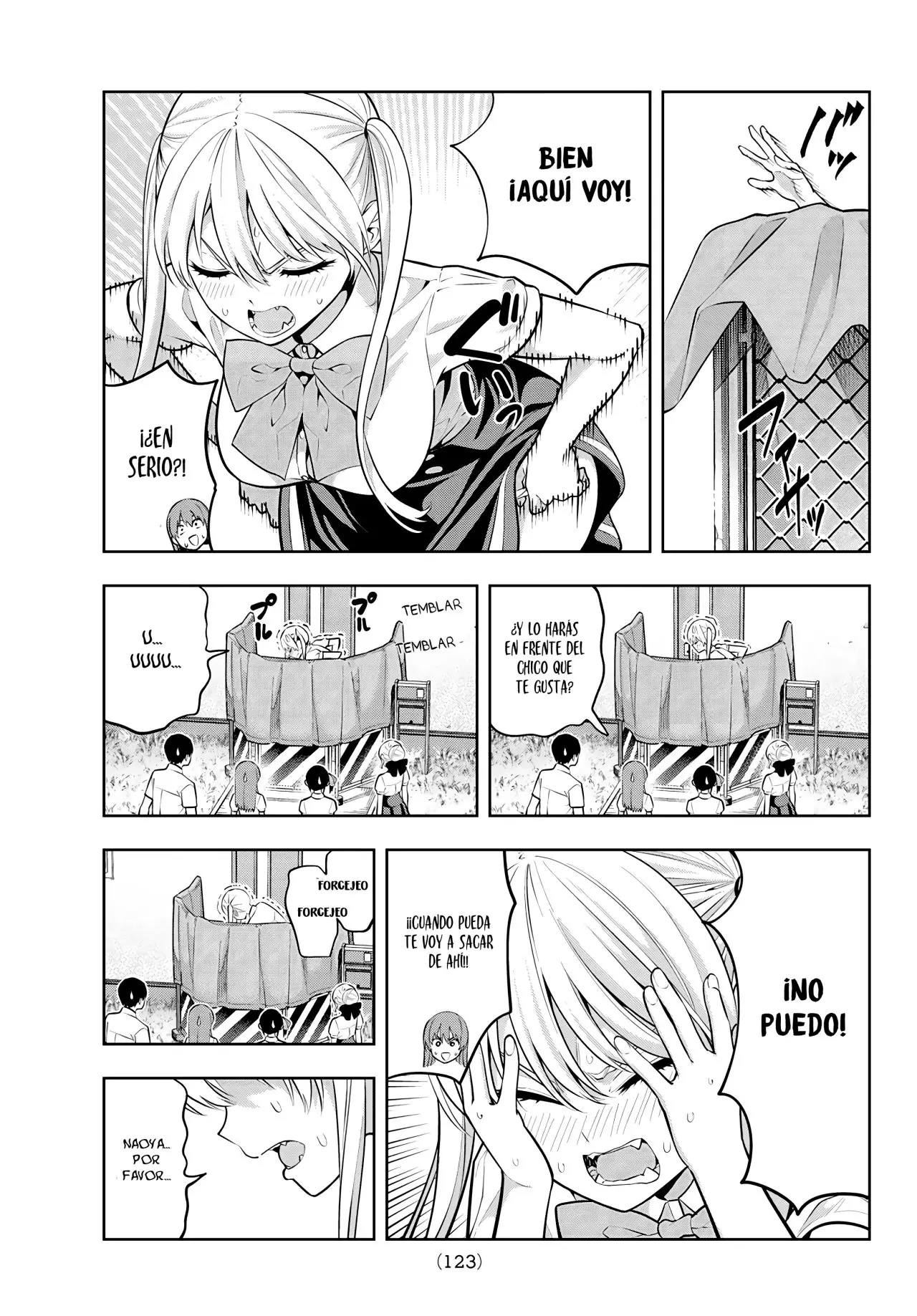 Kanojo mo Kanojo capítulo 43, página 14