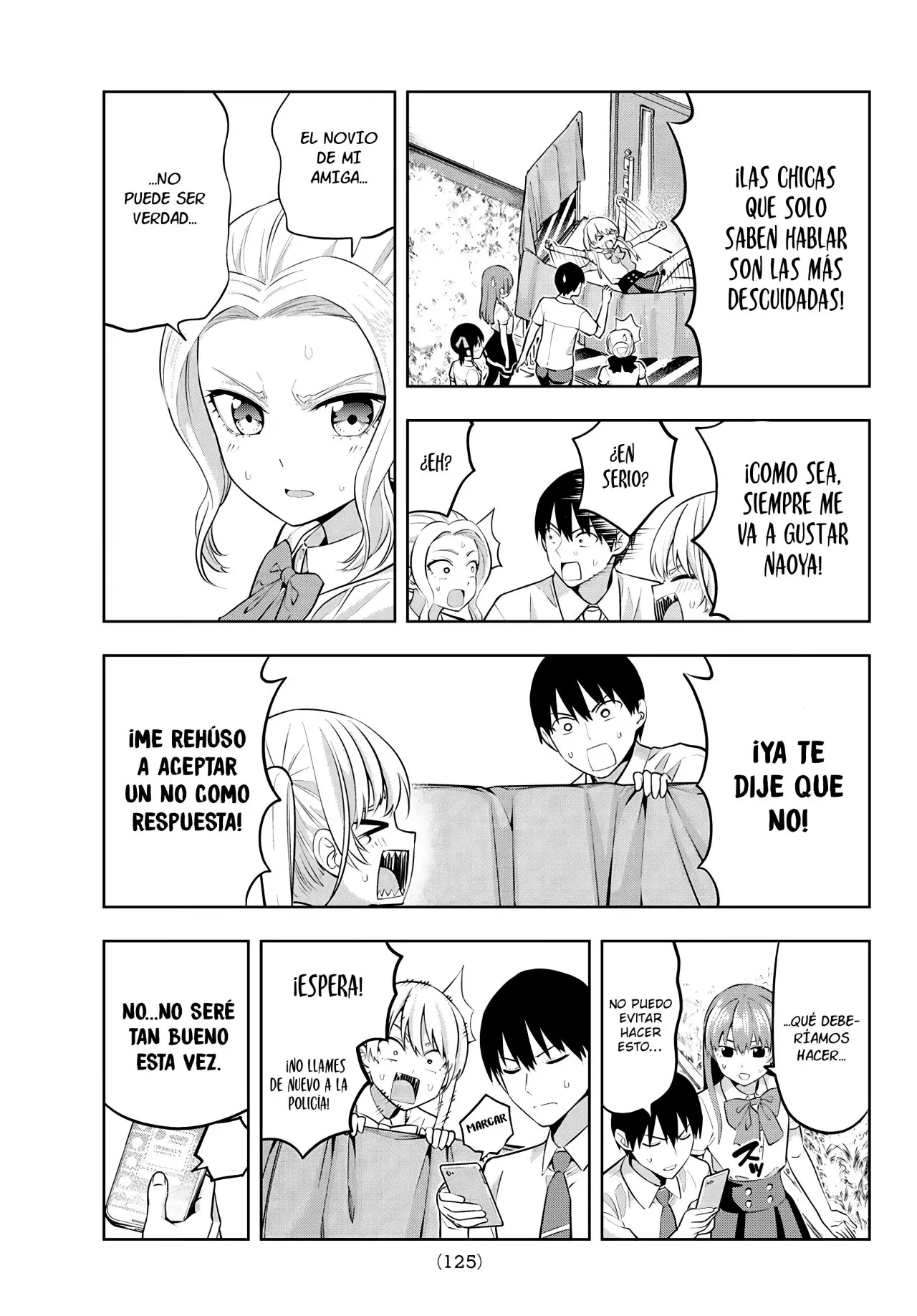 Kanojo mo Kanojo capítulo 43, página 16