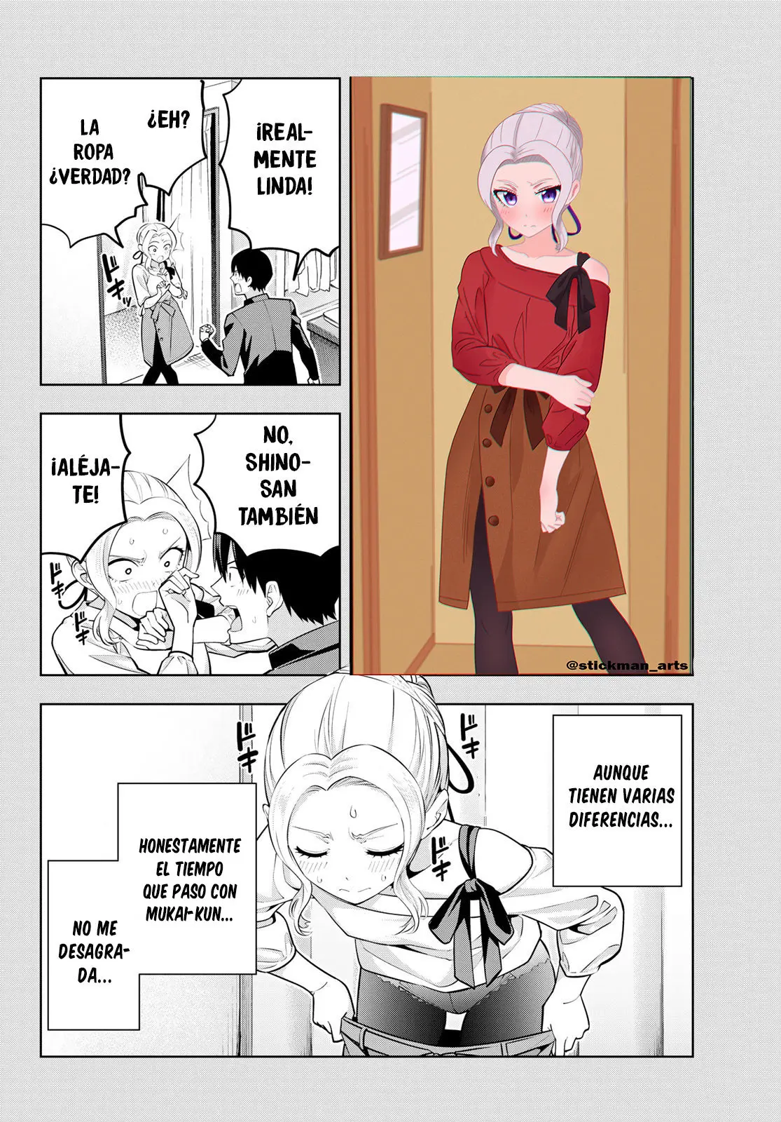 Kanojo mo Kanojo capítulo 45, página 9