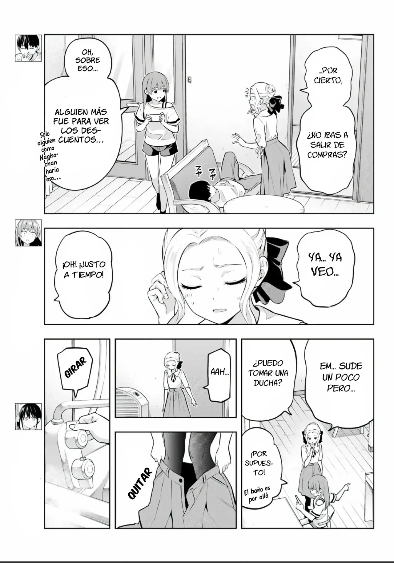 Kanojo mo Kanojo capítulo 46, página 4