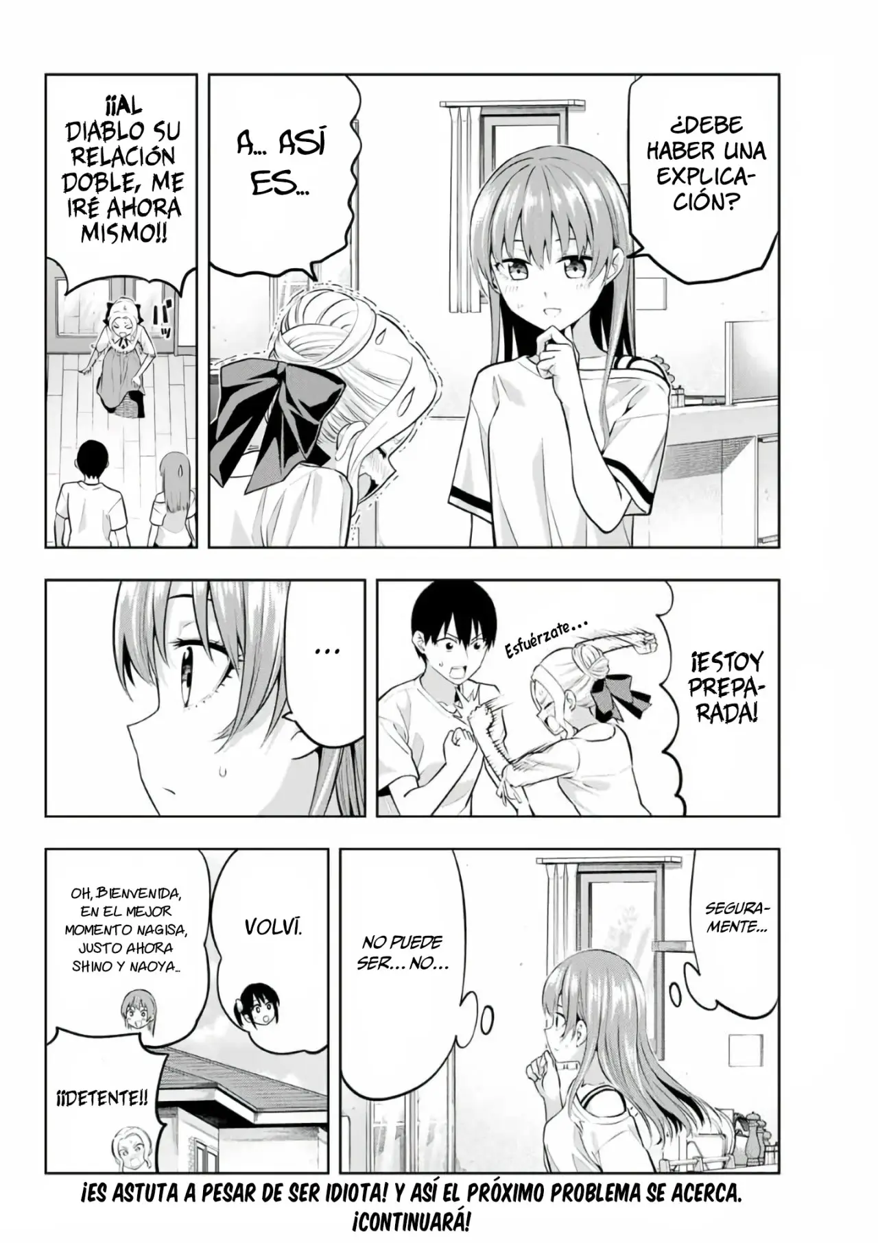 Kanojo mo Kanojo capítulo 46, página 16