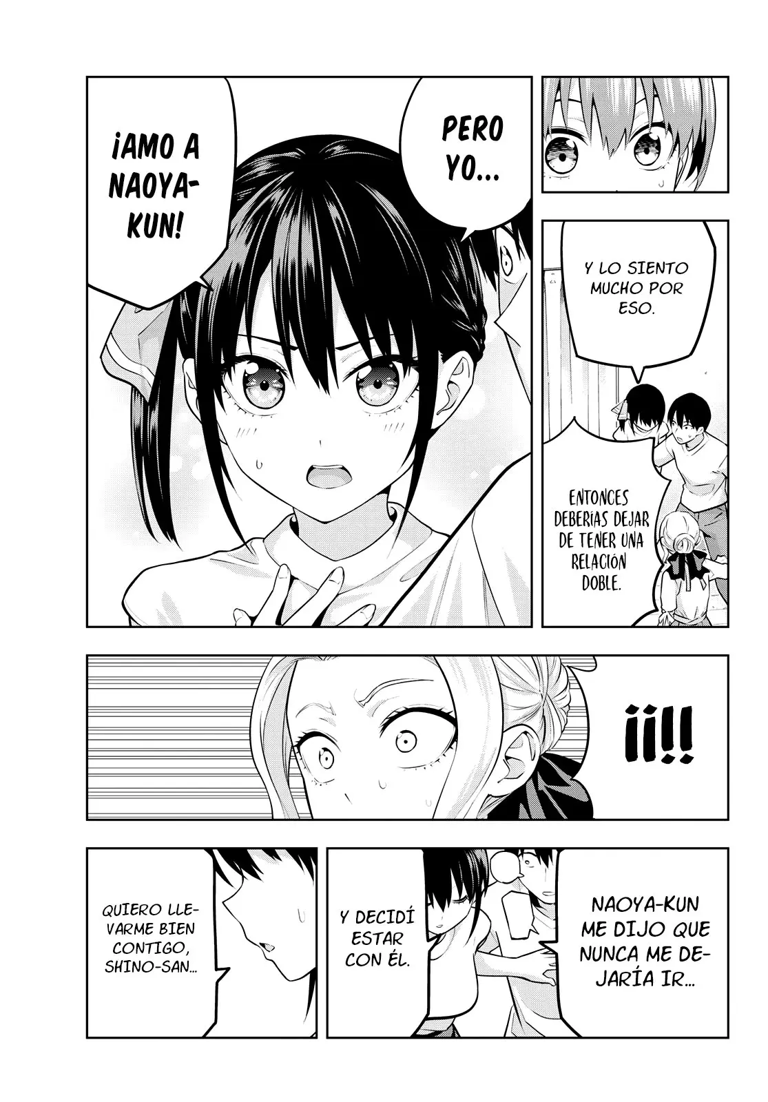 Kanojo mo Kanojo capítulo 47, página 13