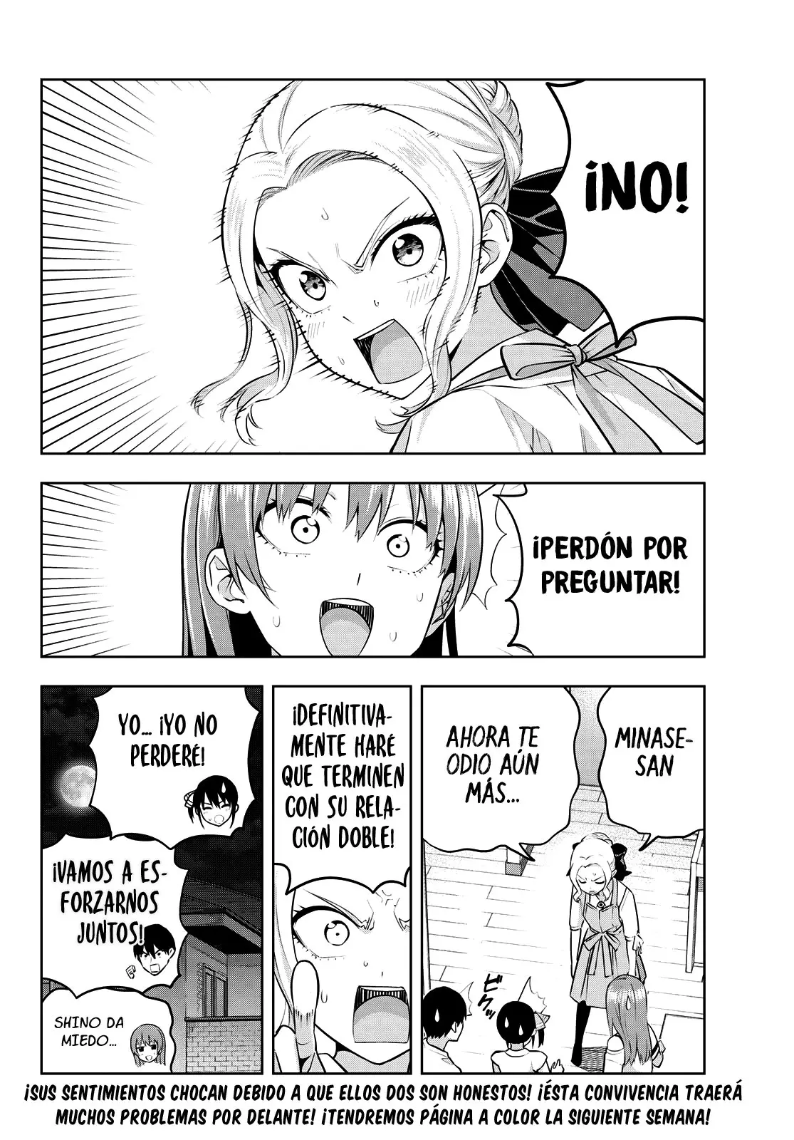 Kanojo mo Kanojo capítulo 47, página 16