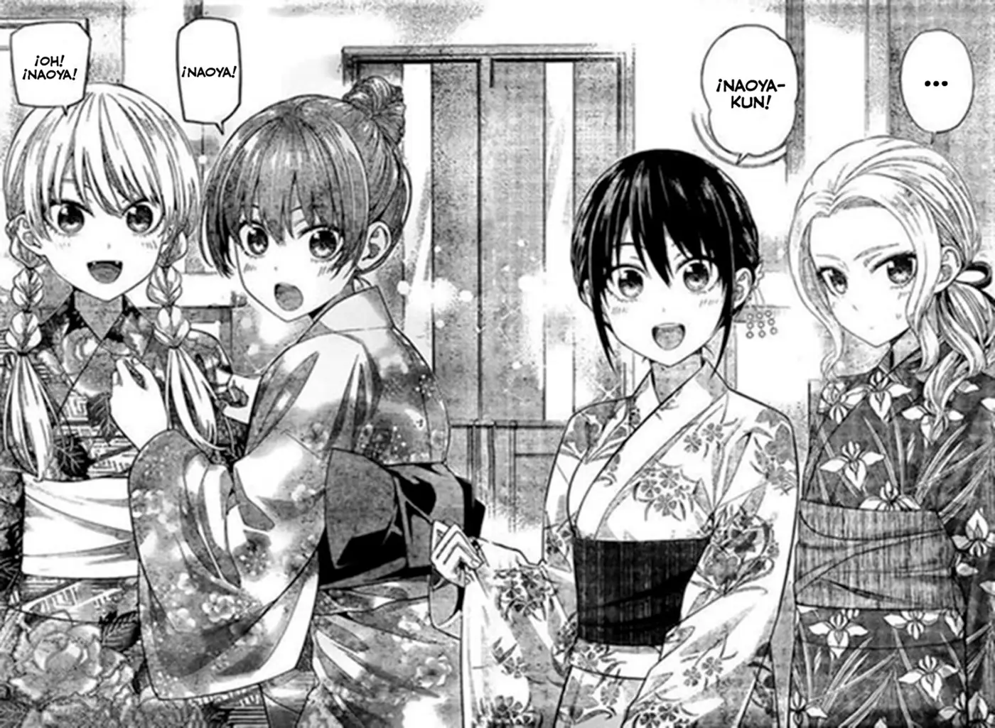 Kanojo mo Kanojo capítulo 49, página 4