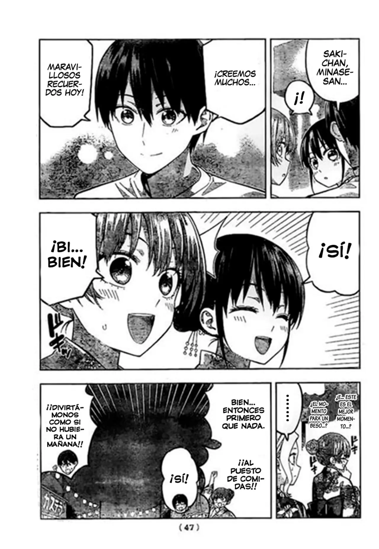Kanojo mo Kanojo capítulo 49, página 8