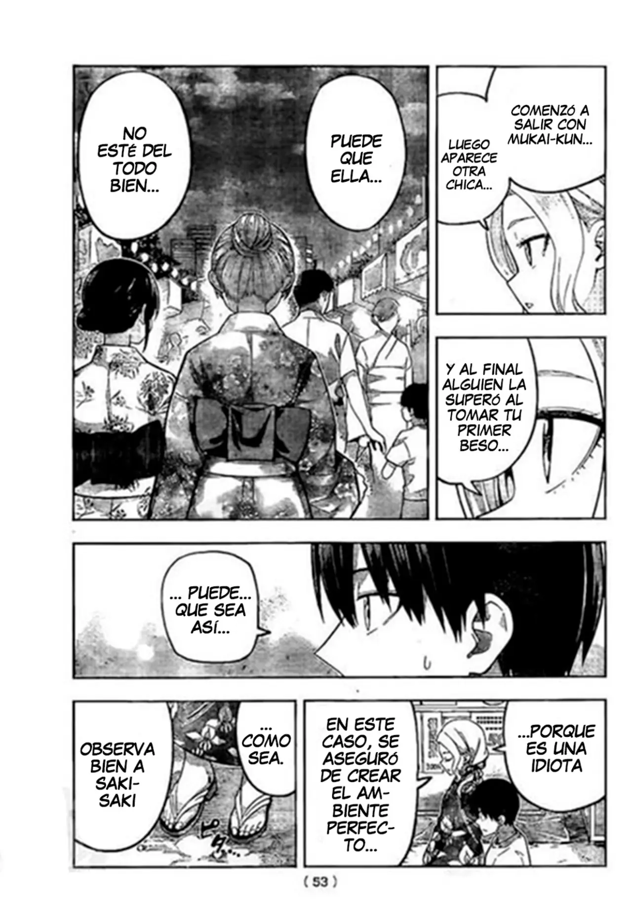 Kanojo mo Kanojo capítulo 49, página 14