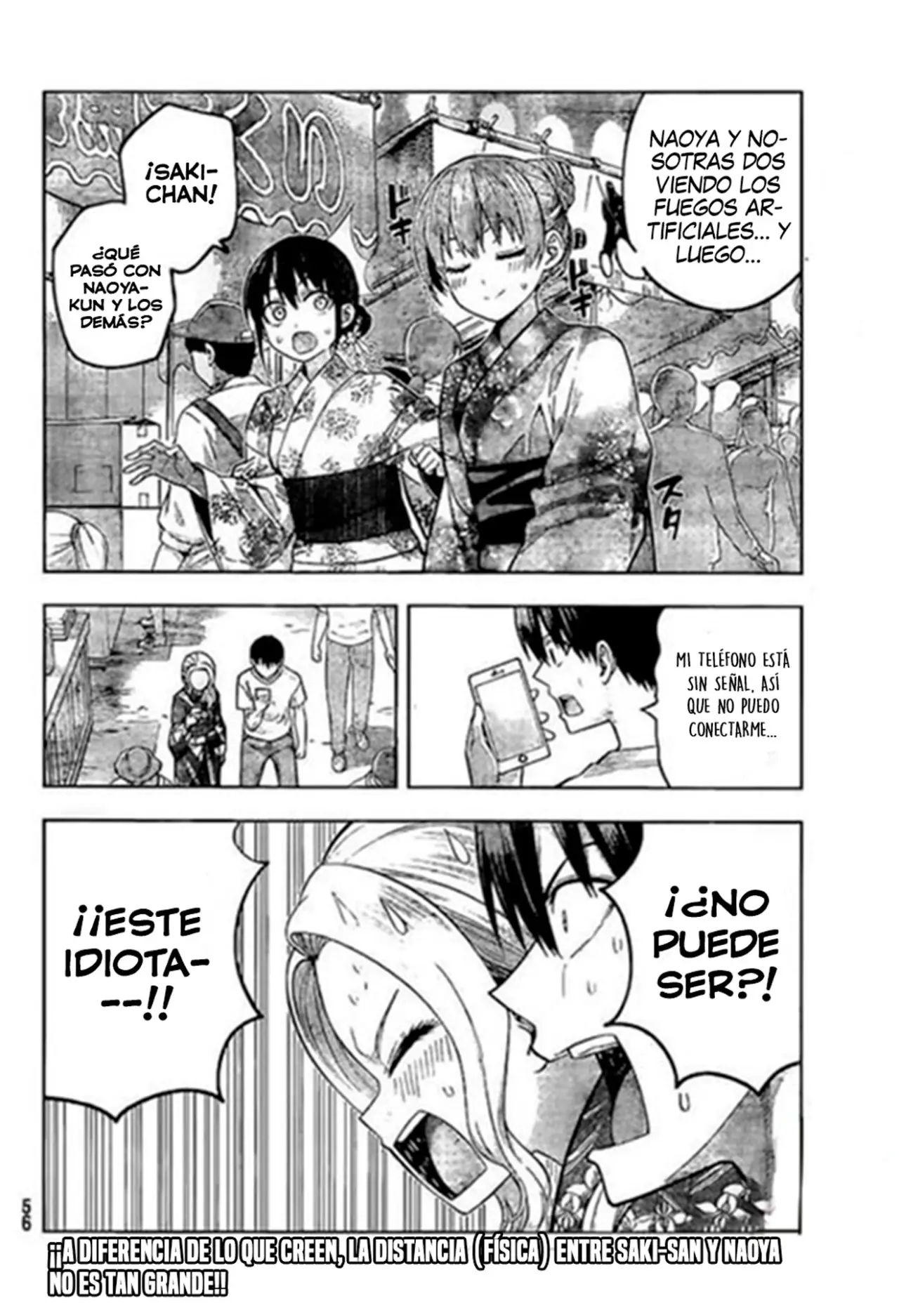 Kanojo mo Kanojo capítulo 49, página 17