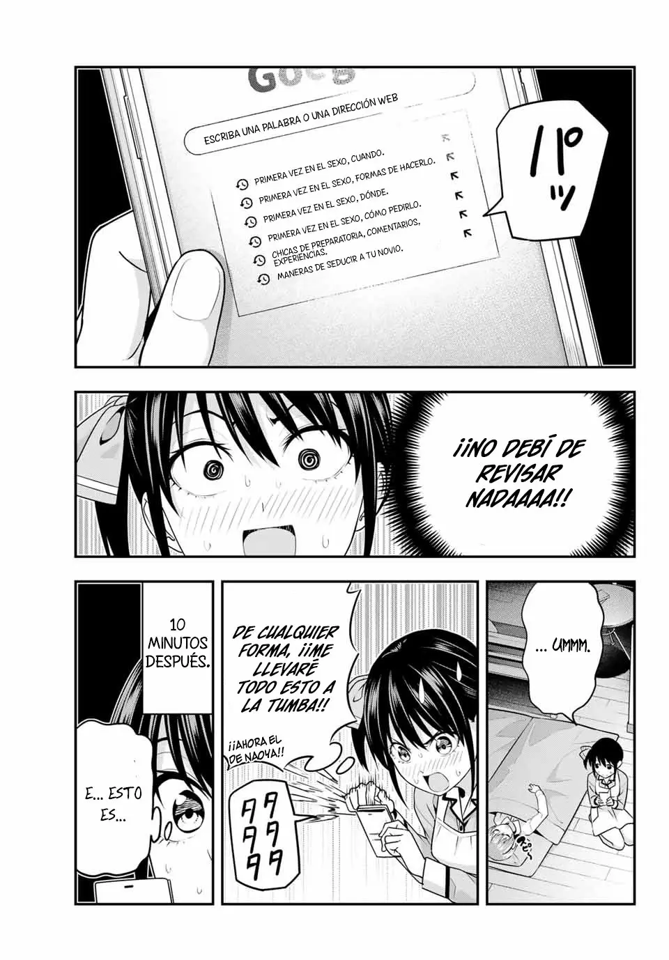 Kanojo mo Kanojo capítulo 5, página 8