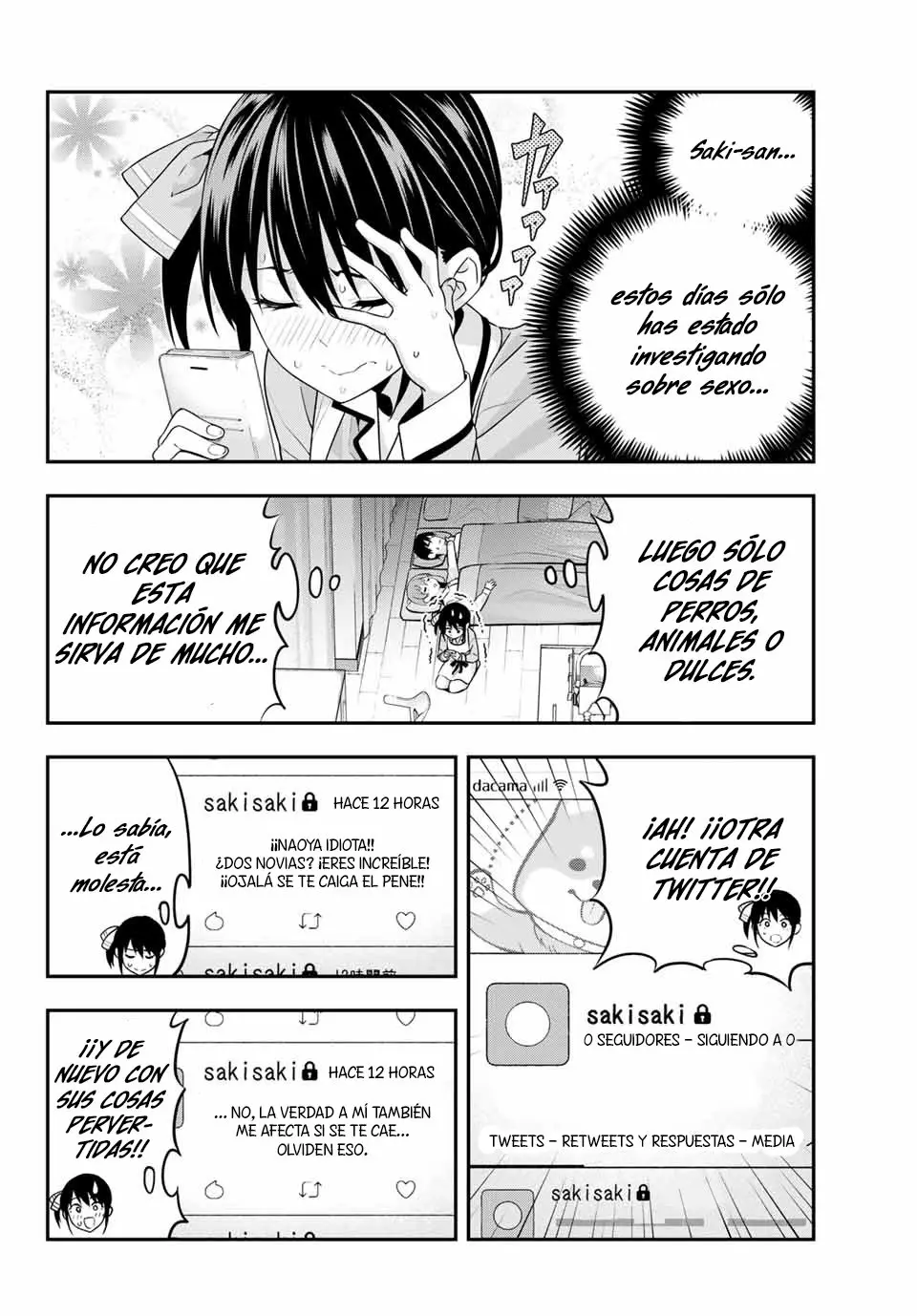 Kanojo mo Kanojo capítulo 5, página 9