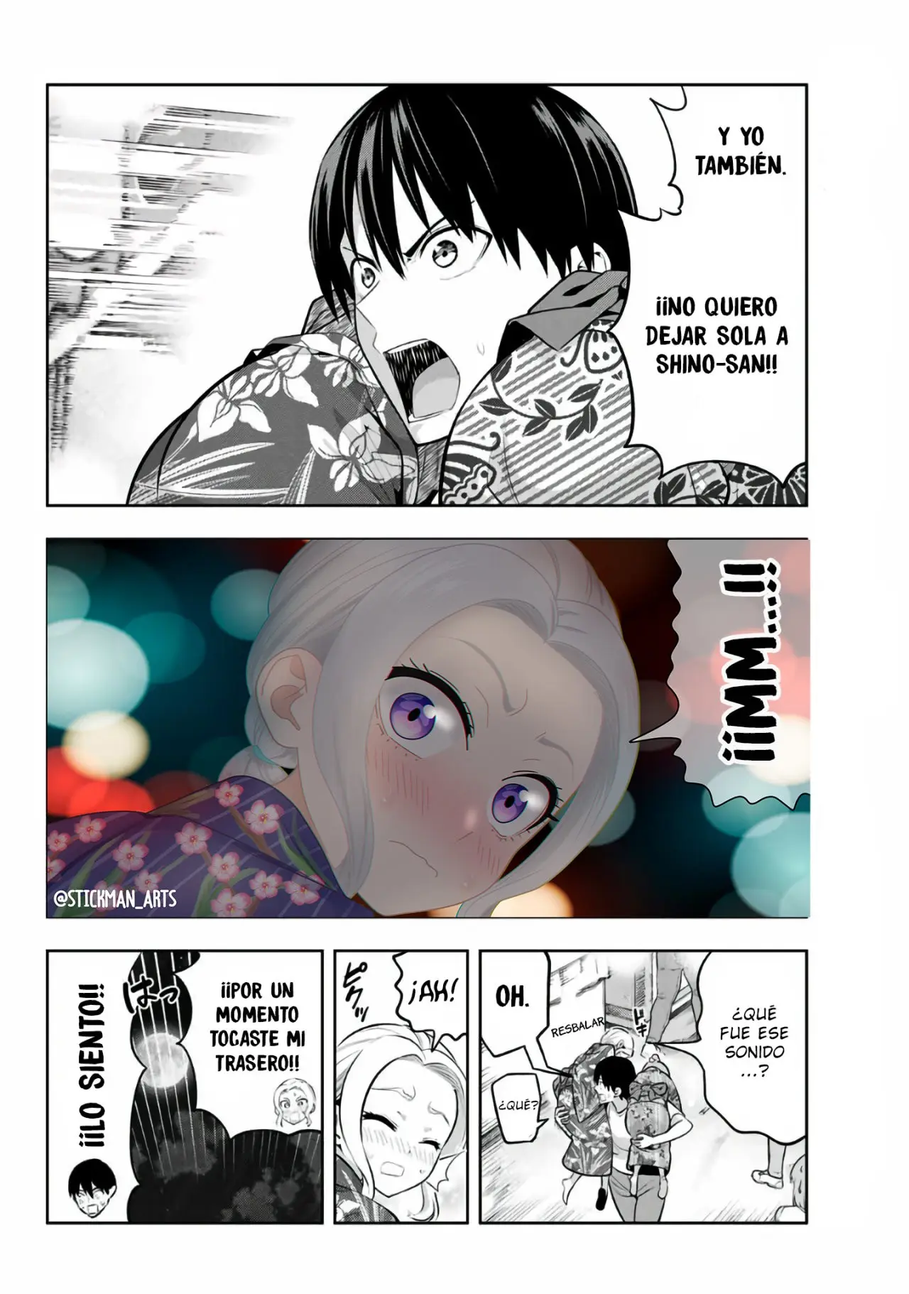 Kanojo mo Kanojo capítulo 50, página 9