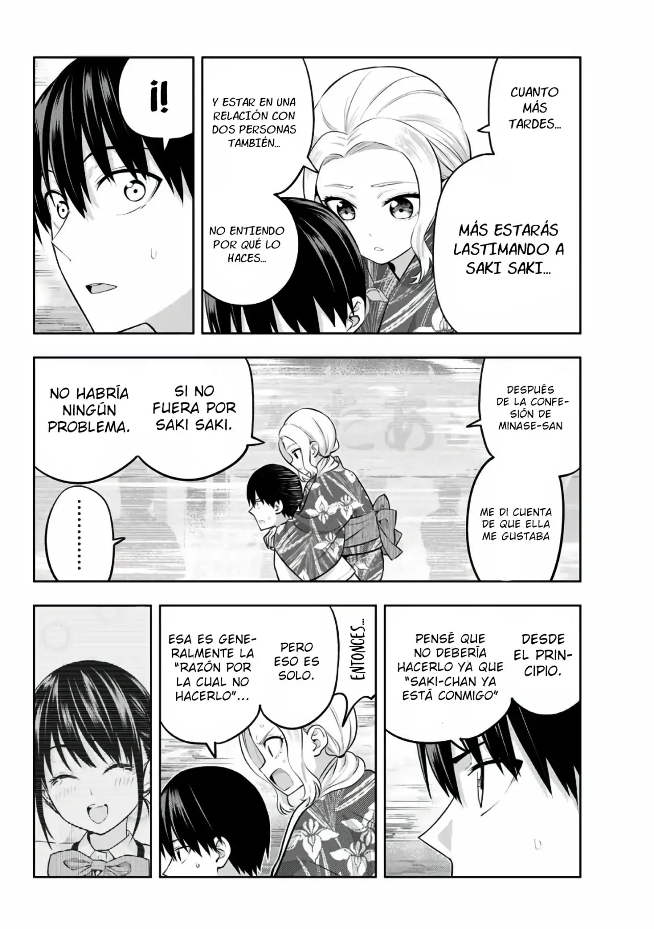 Kanojo mo Kanojo capítulo 50, página 12