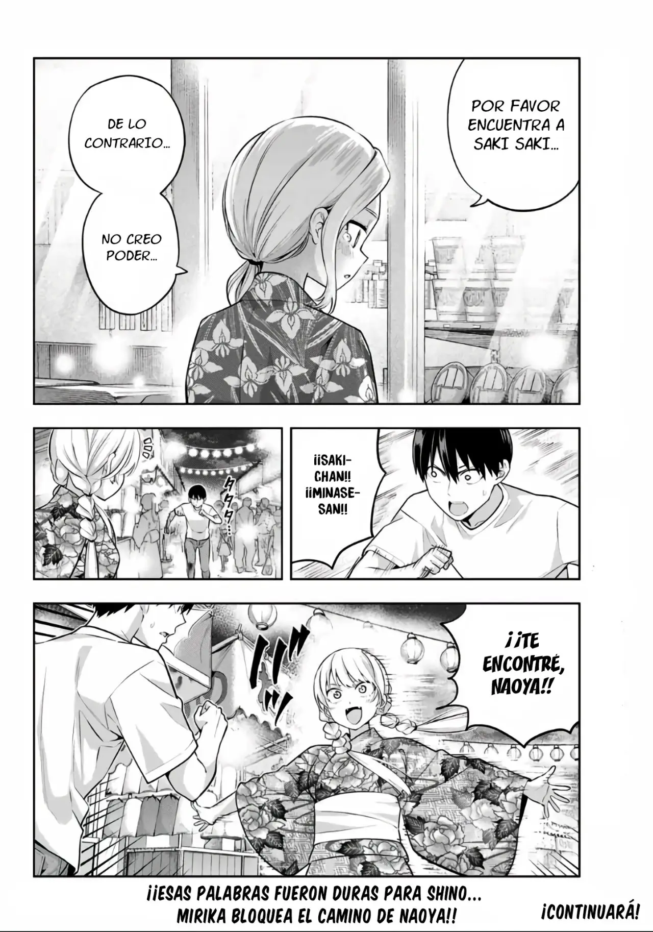 Kanojo mo Kanojo capítulo 50, página 16