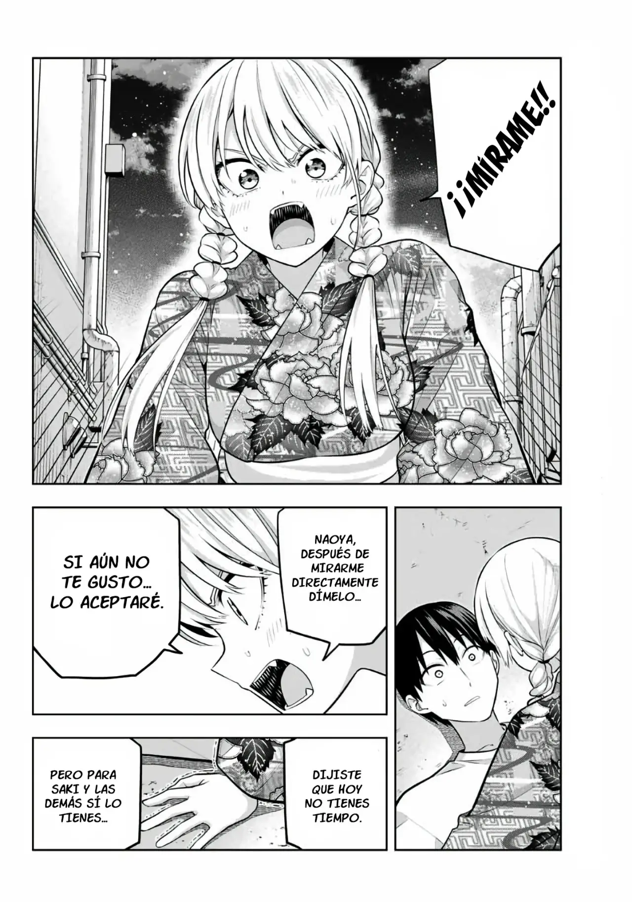 Kanojo mo Kanojo capítulo 51, página 7