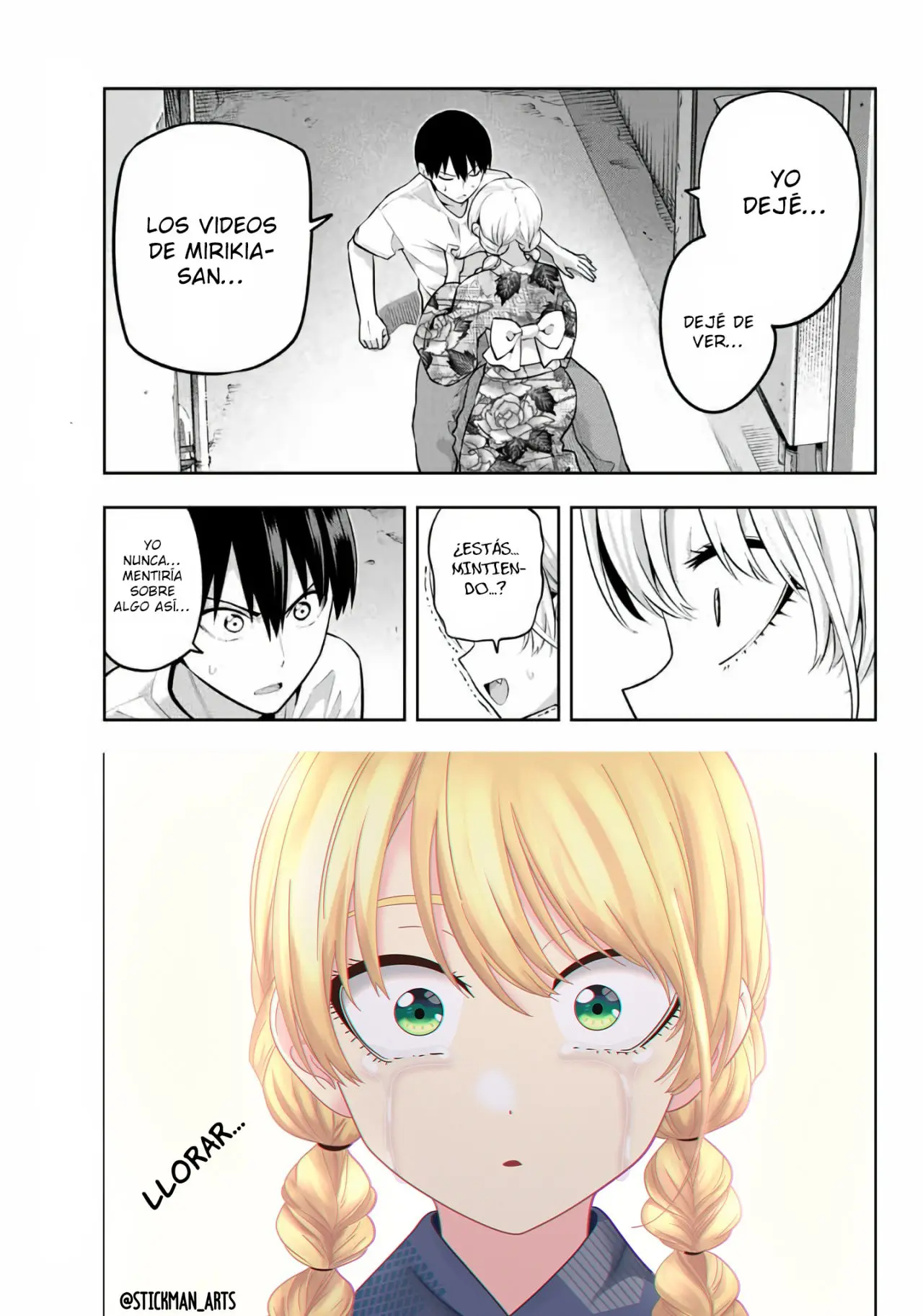Kanojo mo Kanojo capítulo 51, página 10