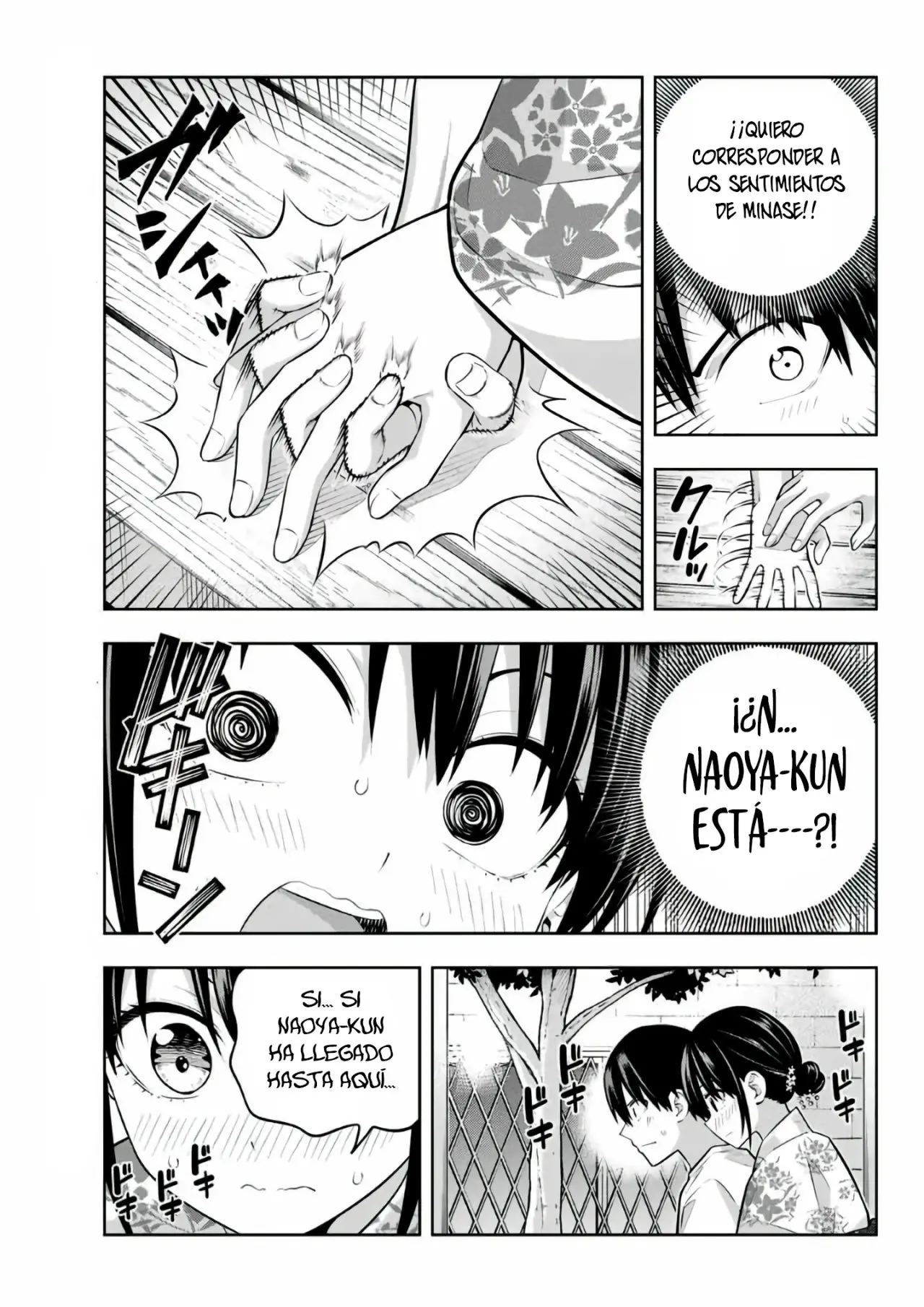 Kanojo mo Kanojo capítulo 52, página 8
