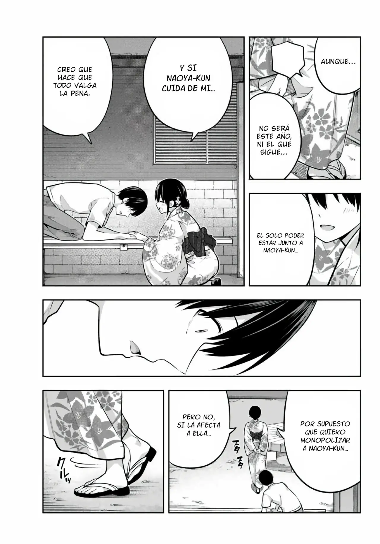 Kanojo mo Kanojo capítulo 52, página 12