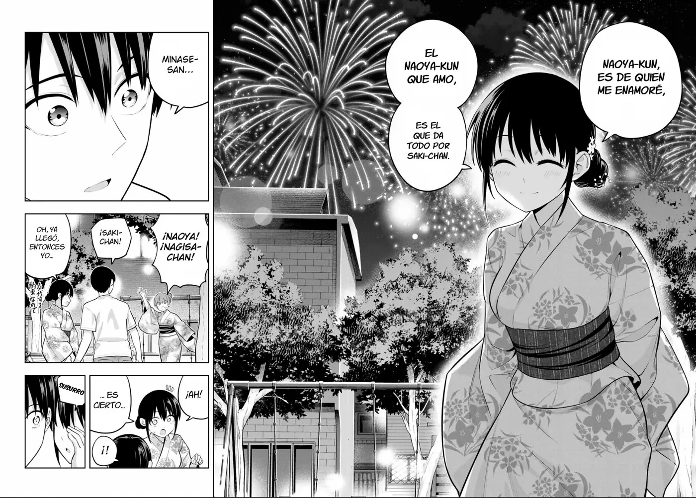 Kanojo mo Kanojo capítulo 52, página 14