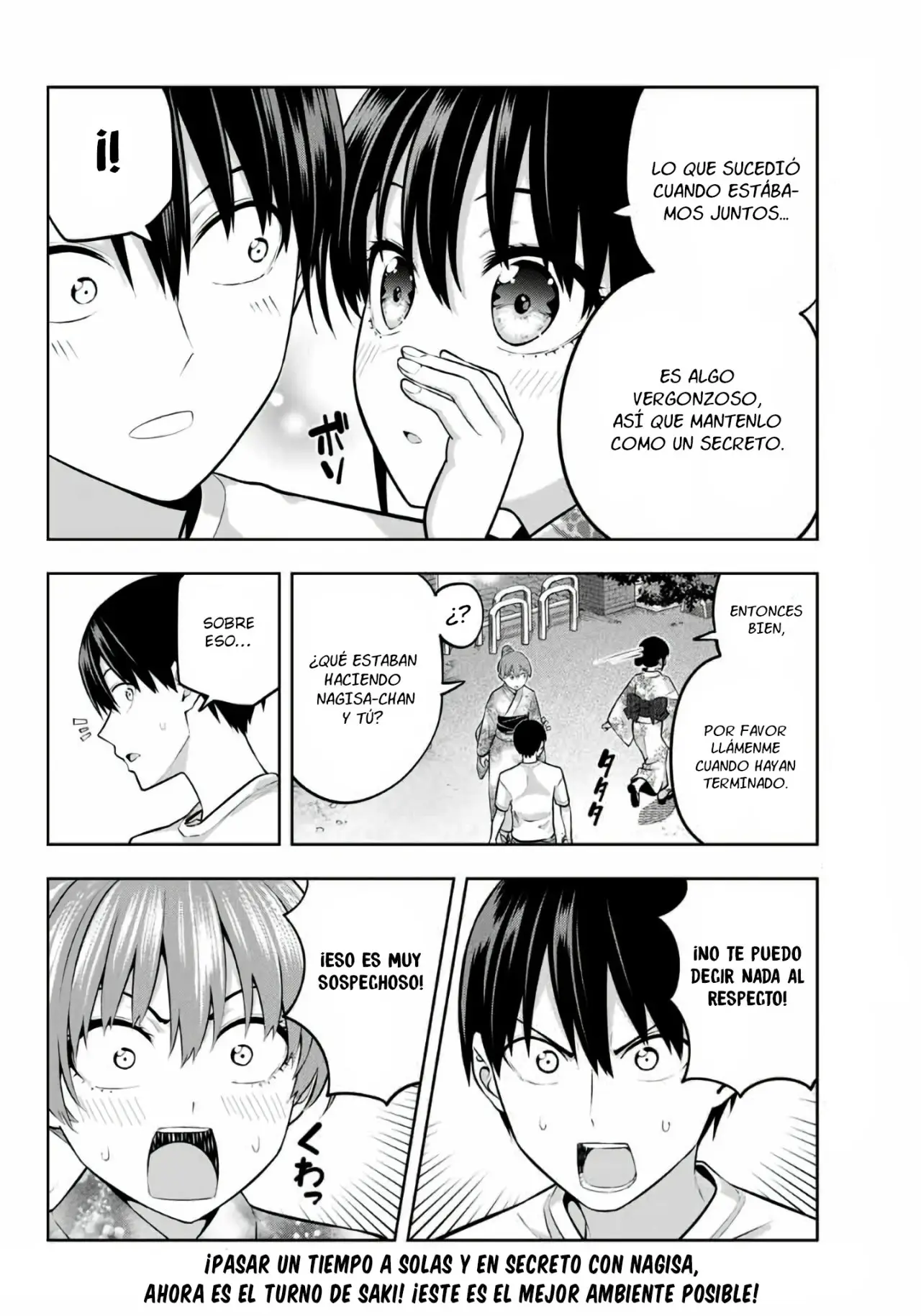 Kanojo mo Kanojo capítulo 52, página 15