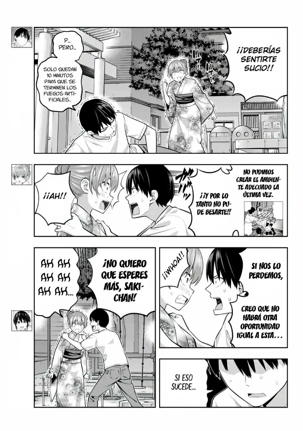 Kanojo mo Kanojo capítulo 53, página 4