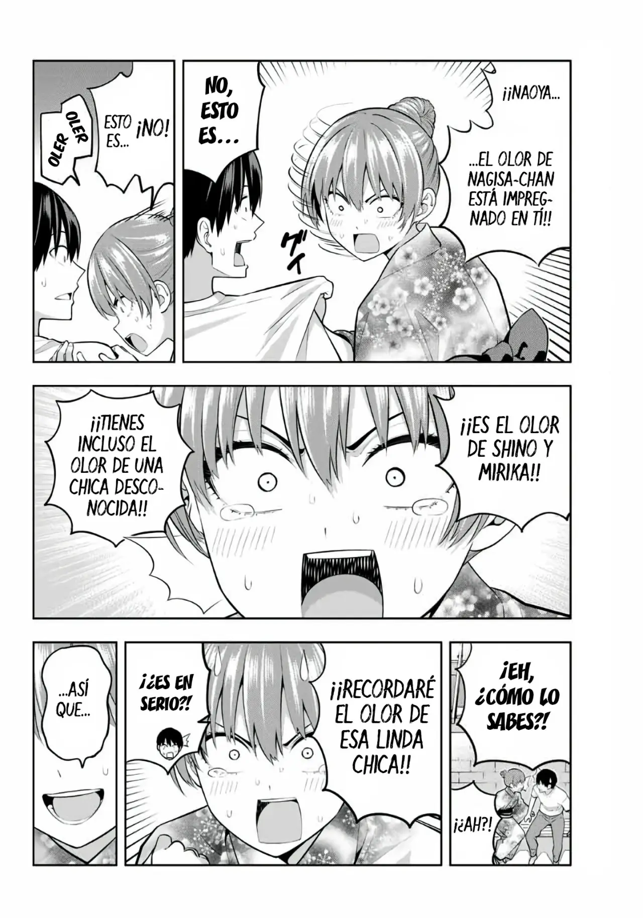 Kanojo mo Kanojo capítulo 53, página 7