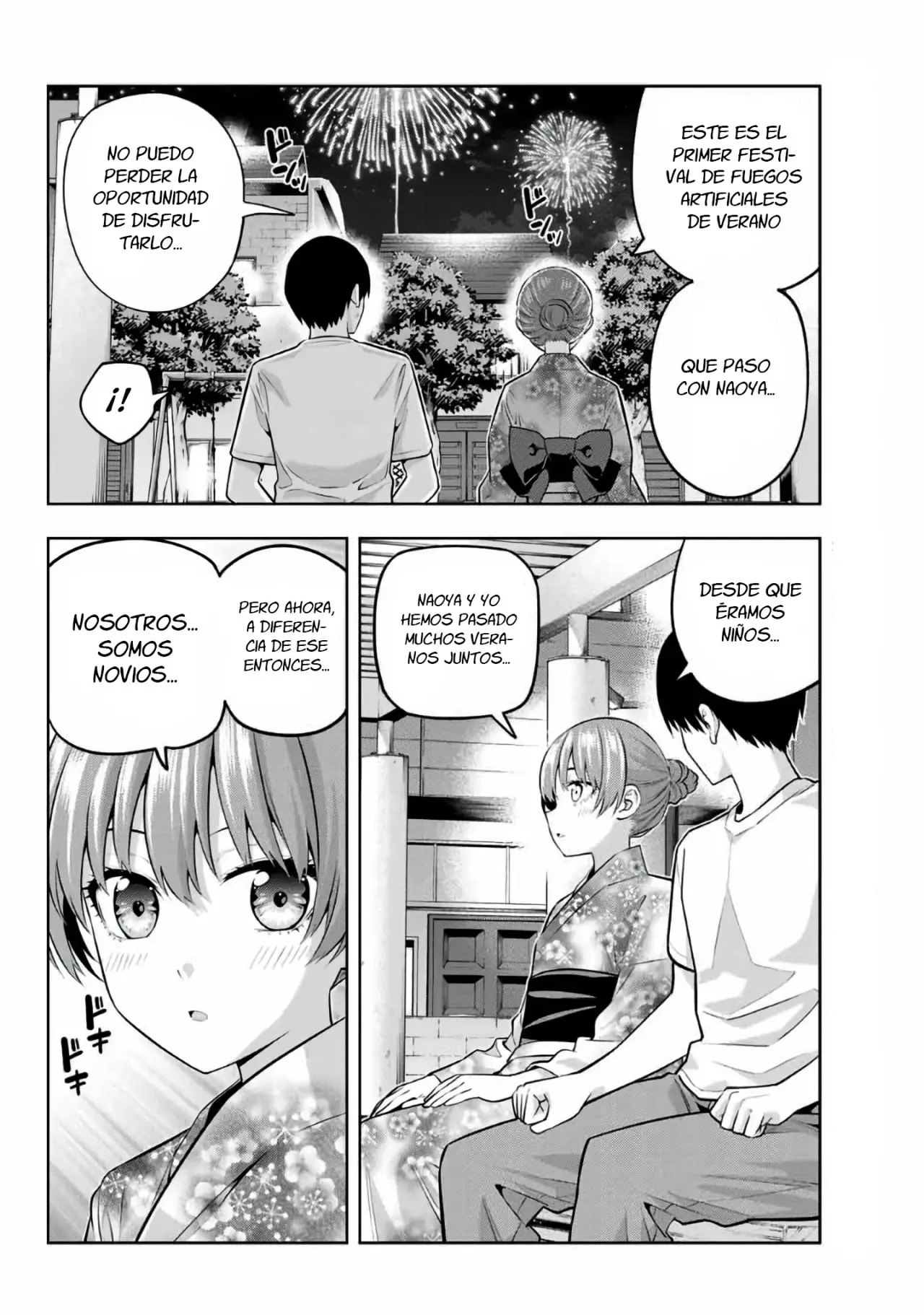 Kanojo mo Kanojo capítulo 53, página 10