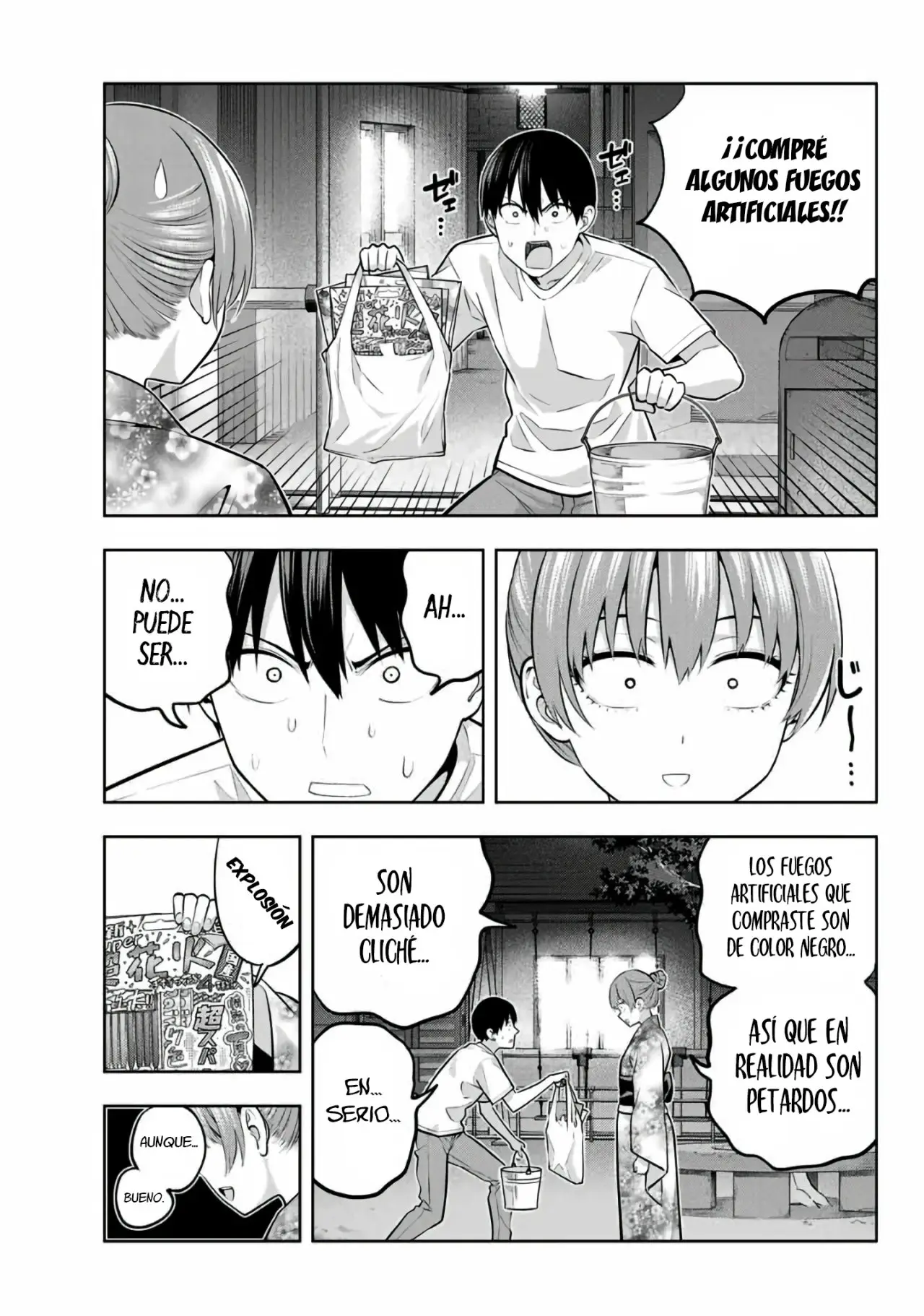 Kanojo mo Kanojo capítulo 53, página 13