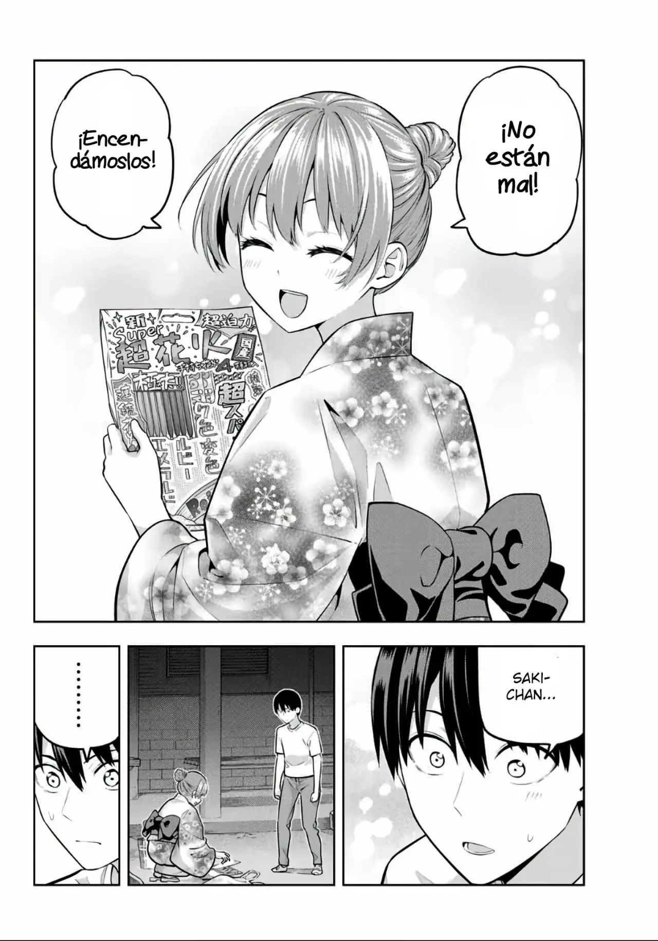 Kanojo mo Kanojo capítulo 53, página 14