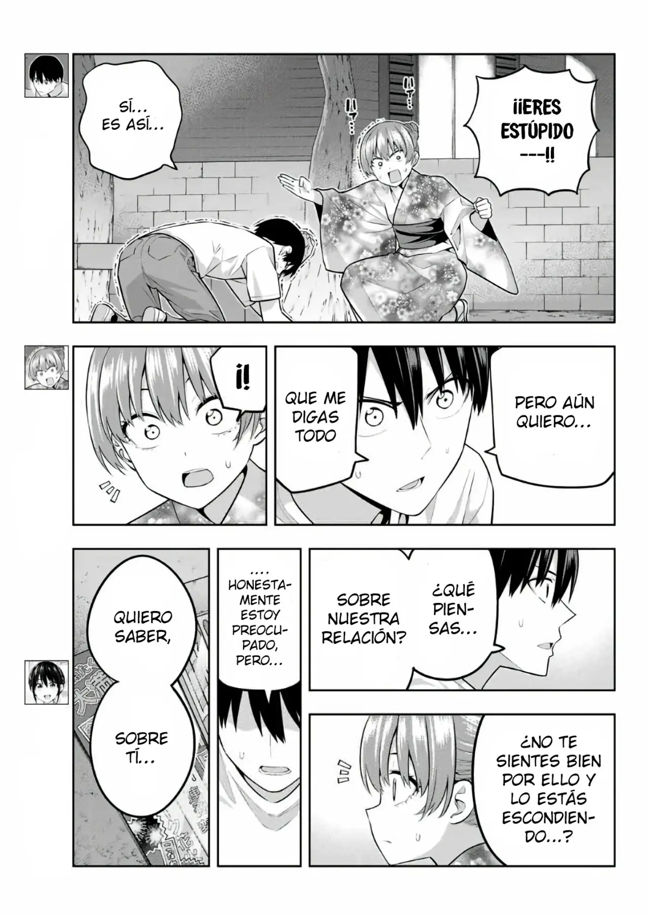 Kanojo mo Kanojo capítulo 54, página 4
