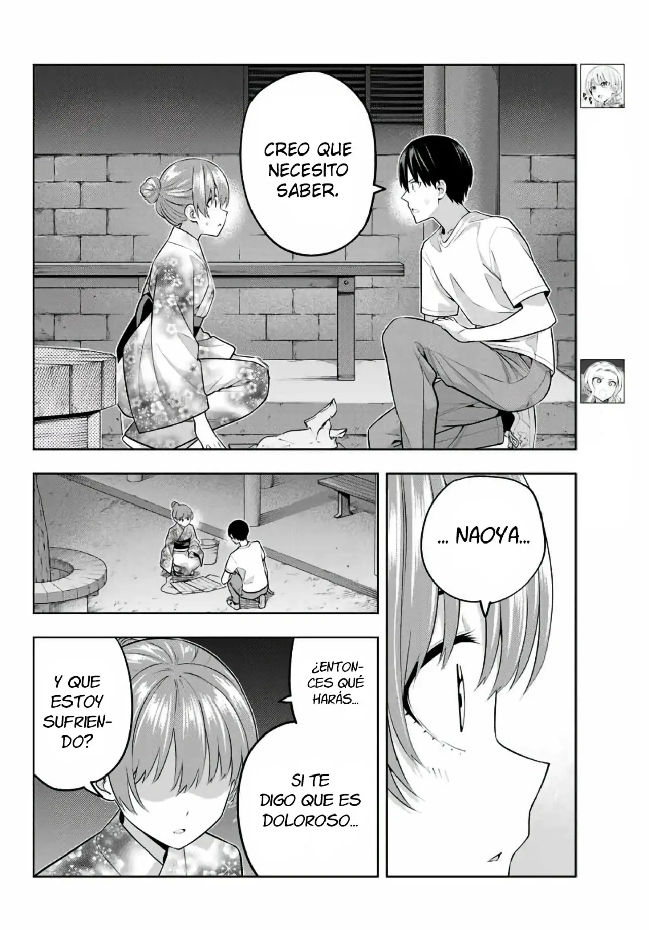 Kanojo mo Kanojo capítulo 54, página 5