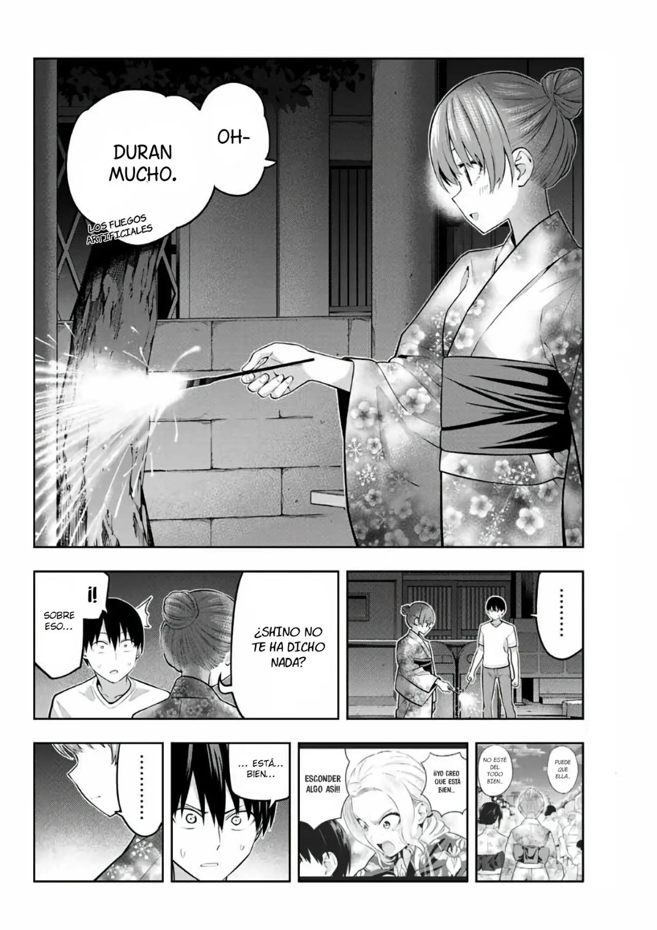 Kanojo mo Kanojo capítulo 54, página 7