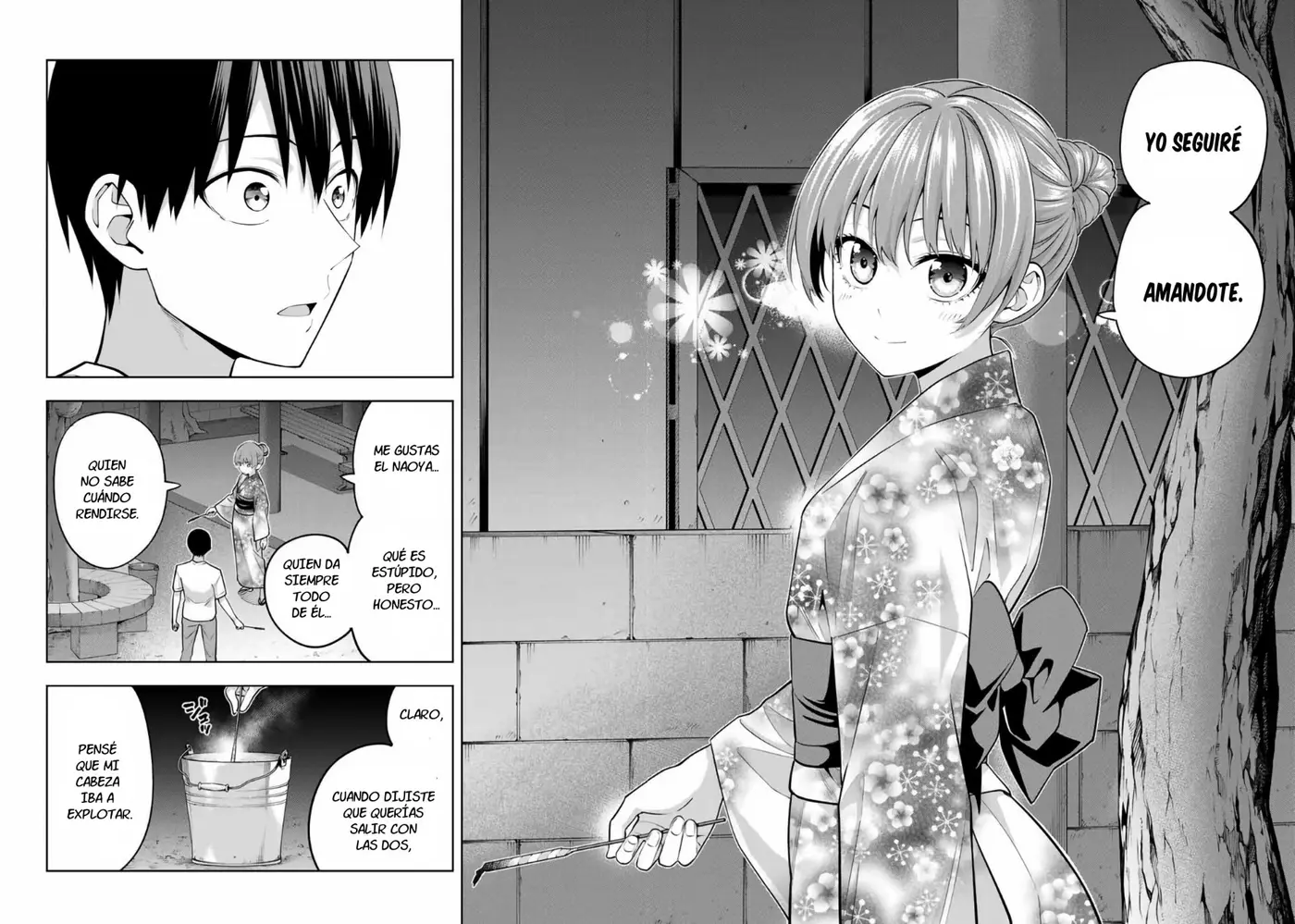 Kanojo mo Kanojo capítulo 54, página 9