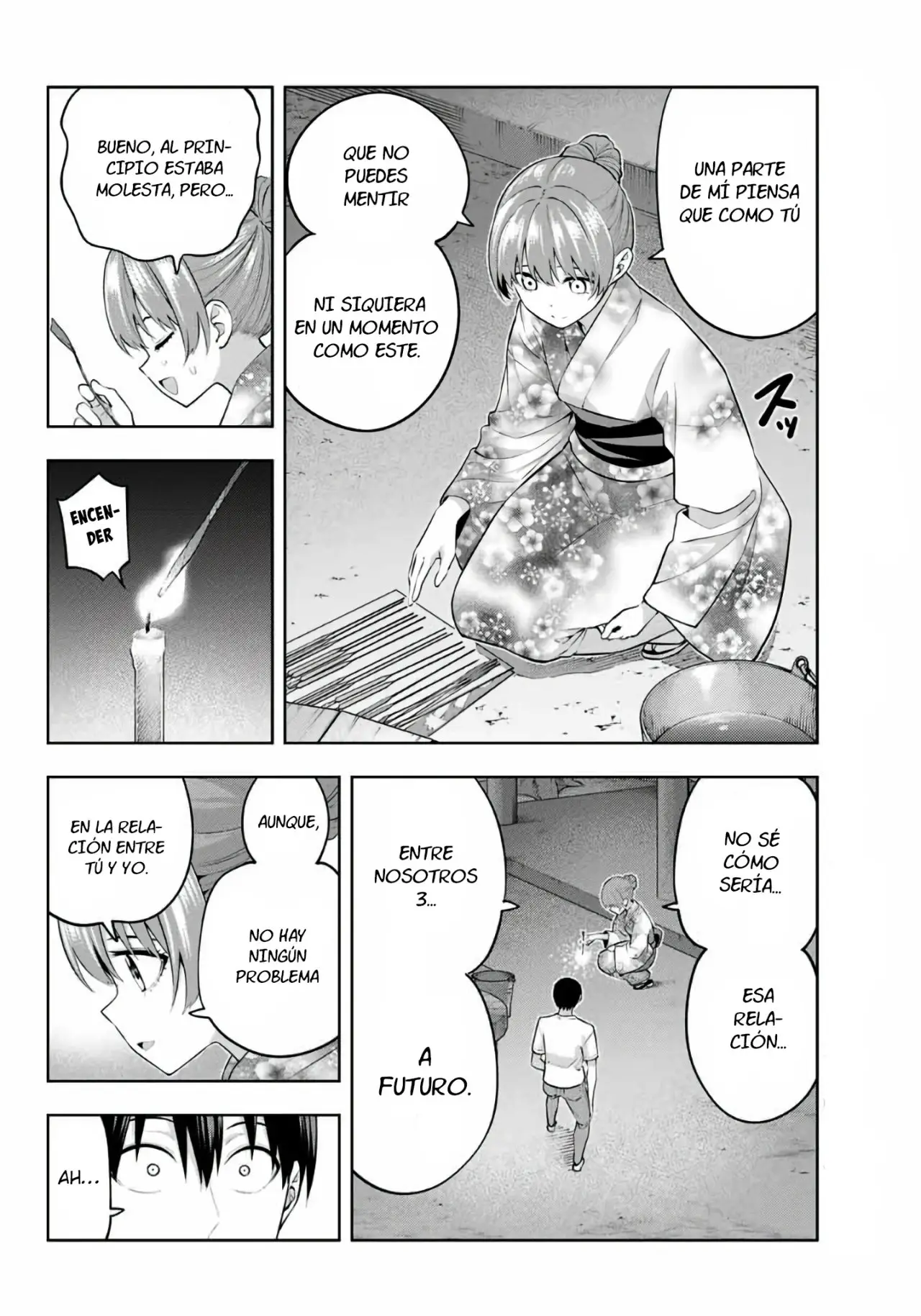 Kanojo mo Kanojo capítulo 54, página 10
