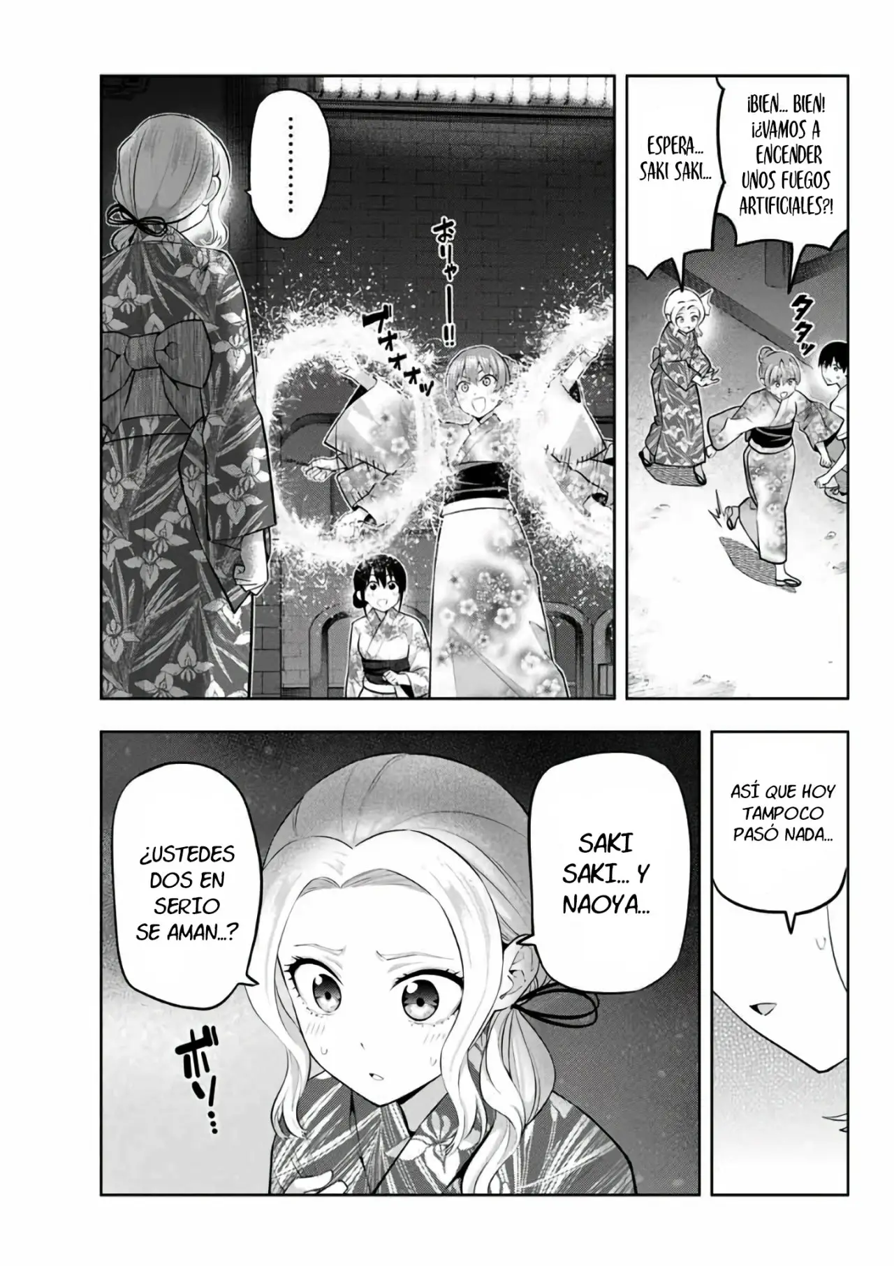 Kanojo mo Kanojo capítulo 54, página 19