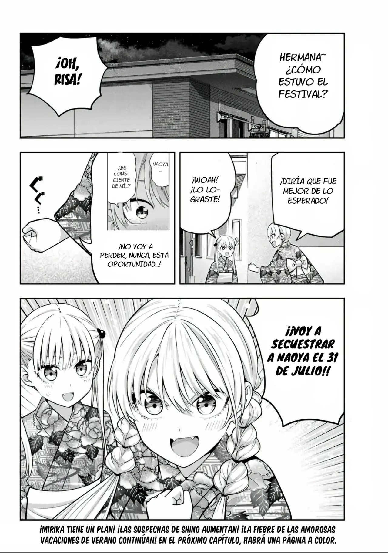 Kanojo mo Kanojo capítulo 54, página 20