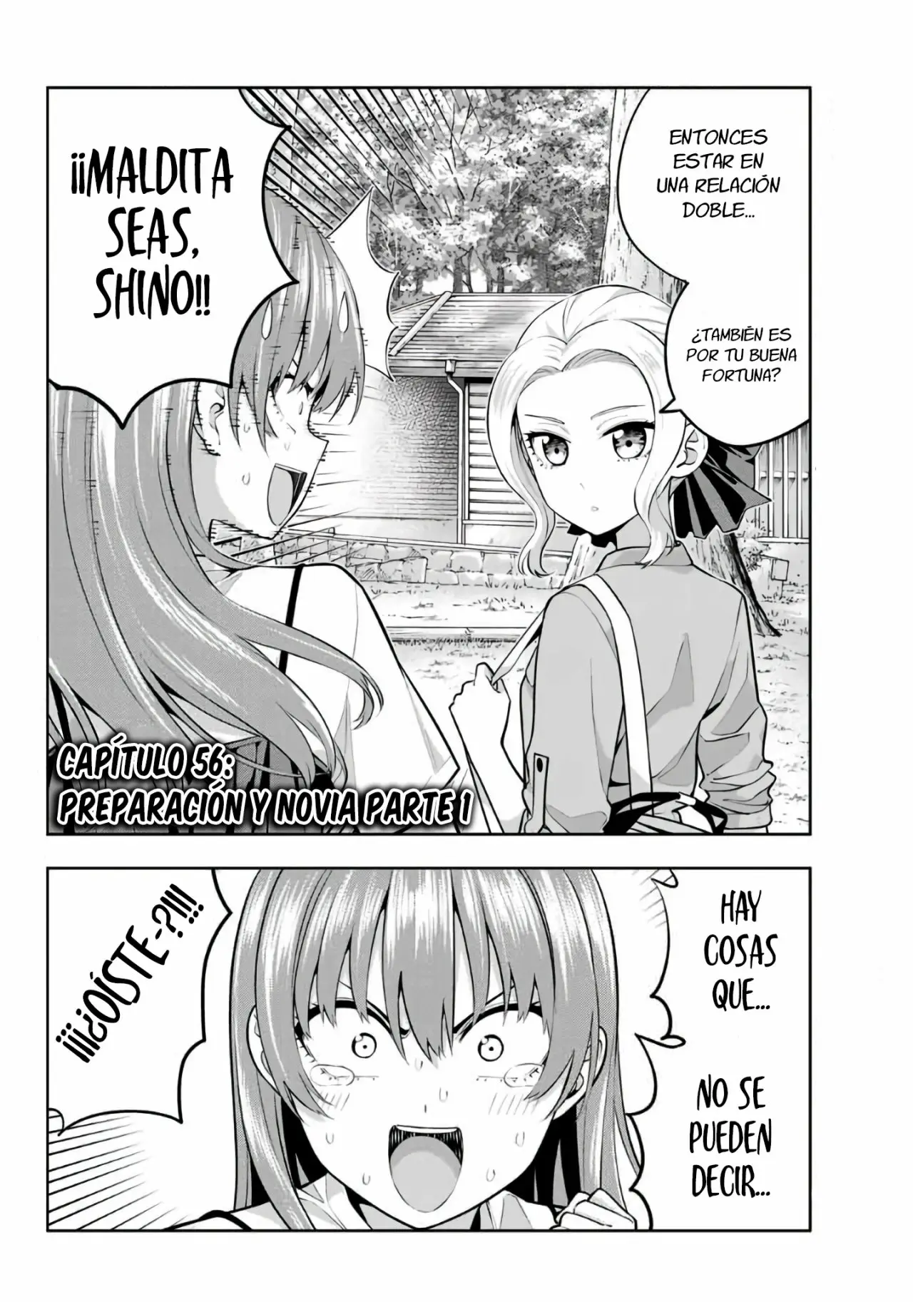 Kanojo mo Kanojo capítulo 56, página 3