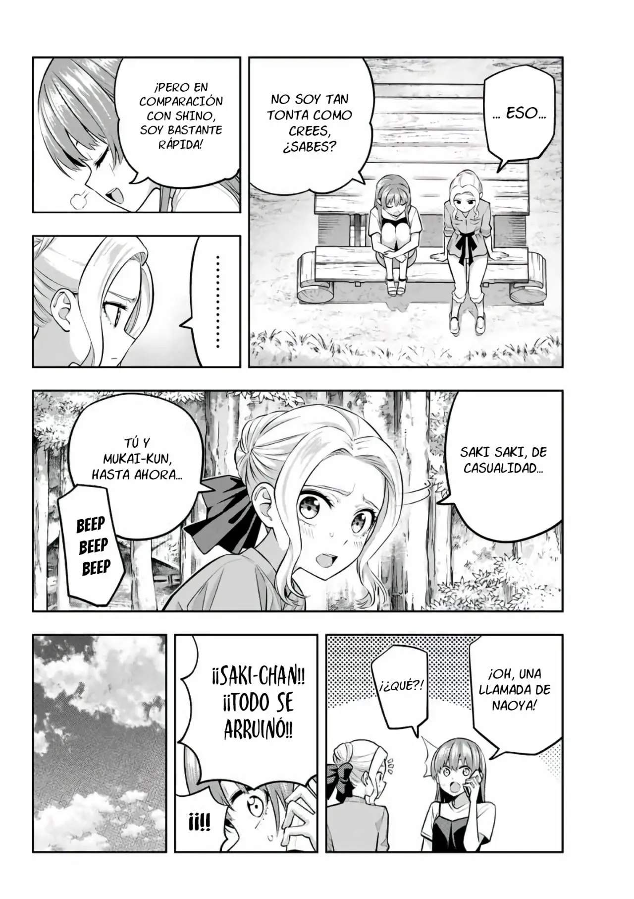 Kanojo mo Kanojo capítulo 56, página 14