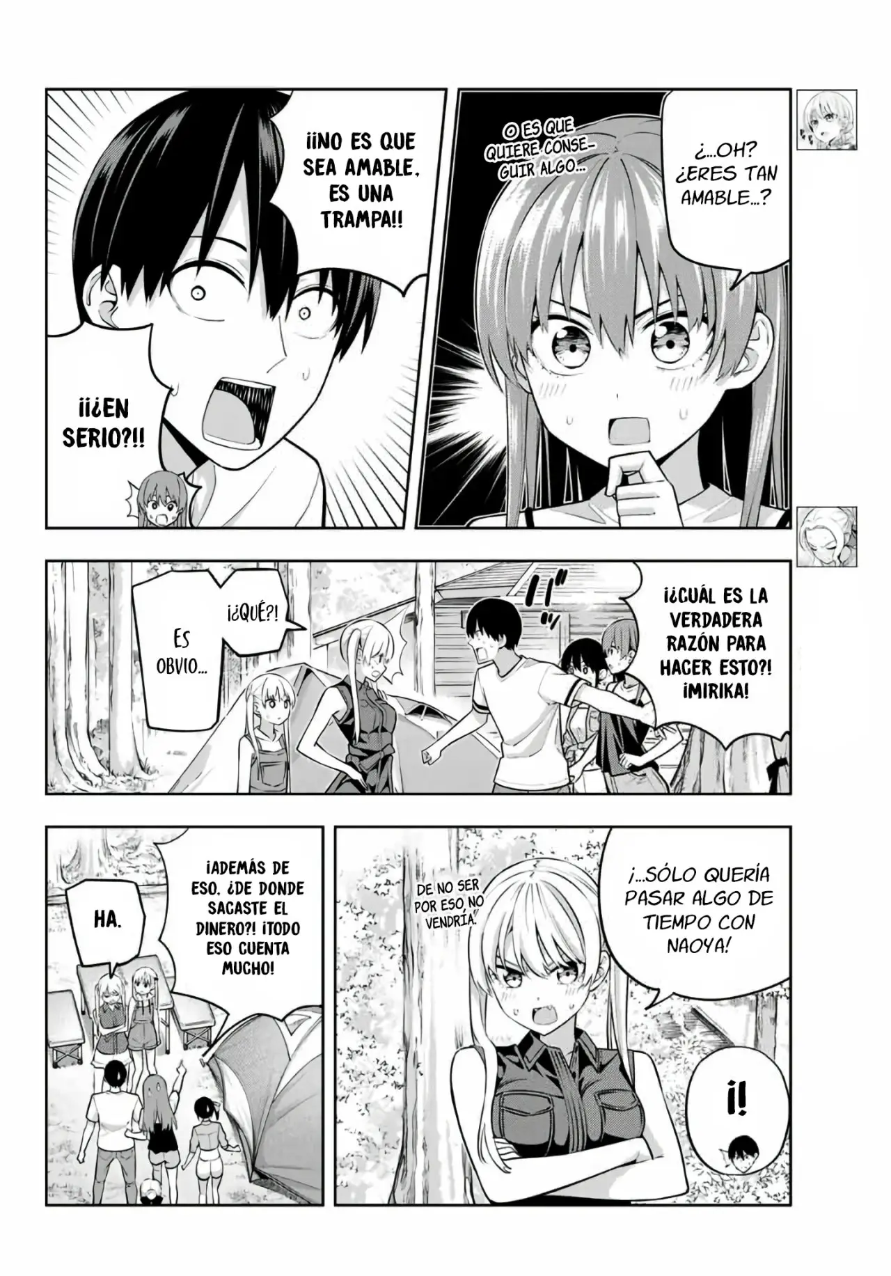 Kanojo mo Kanojo capítulo 57, página 5