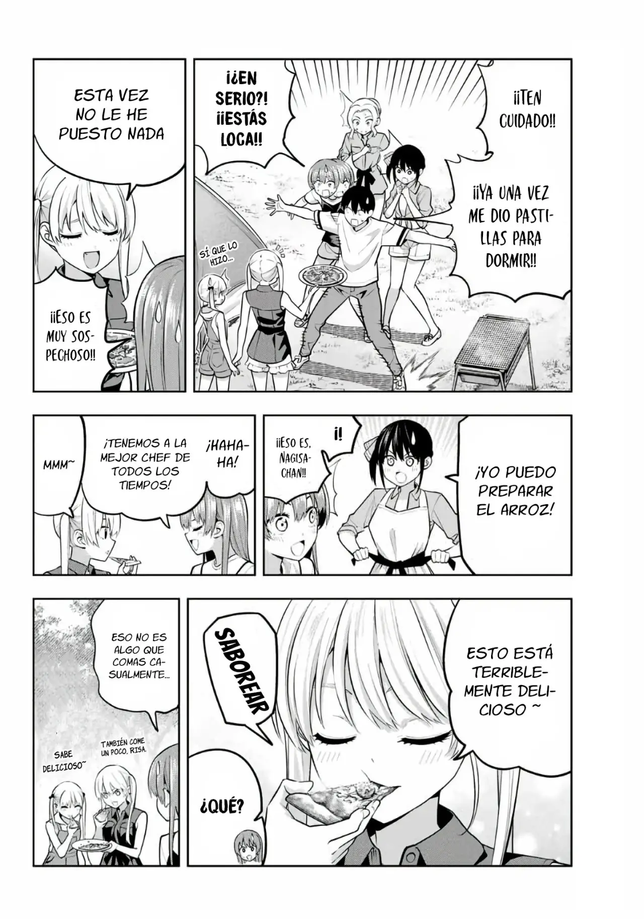 Kanojo mo Kanojo capítulo 57, página 7