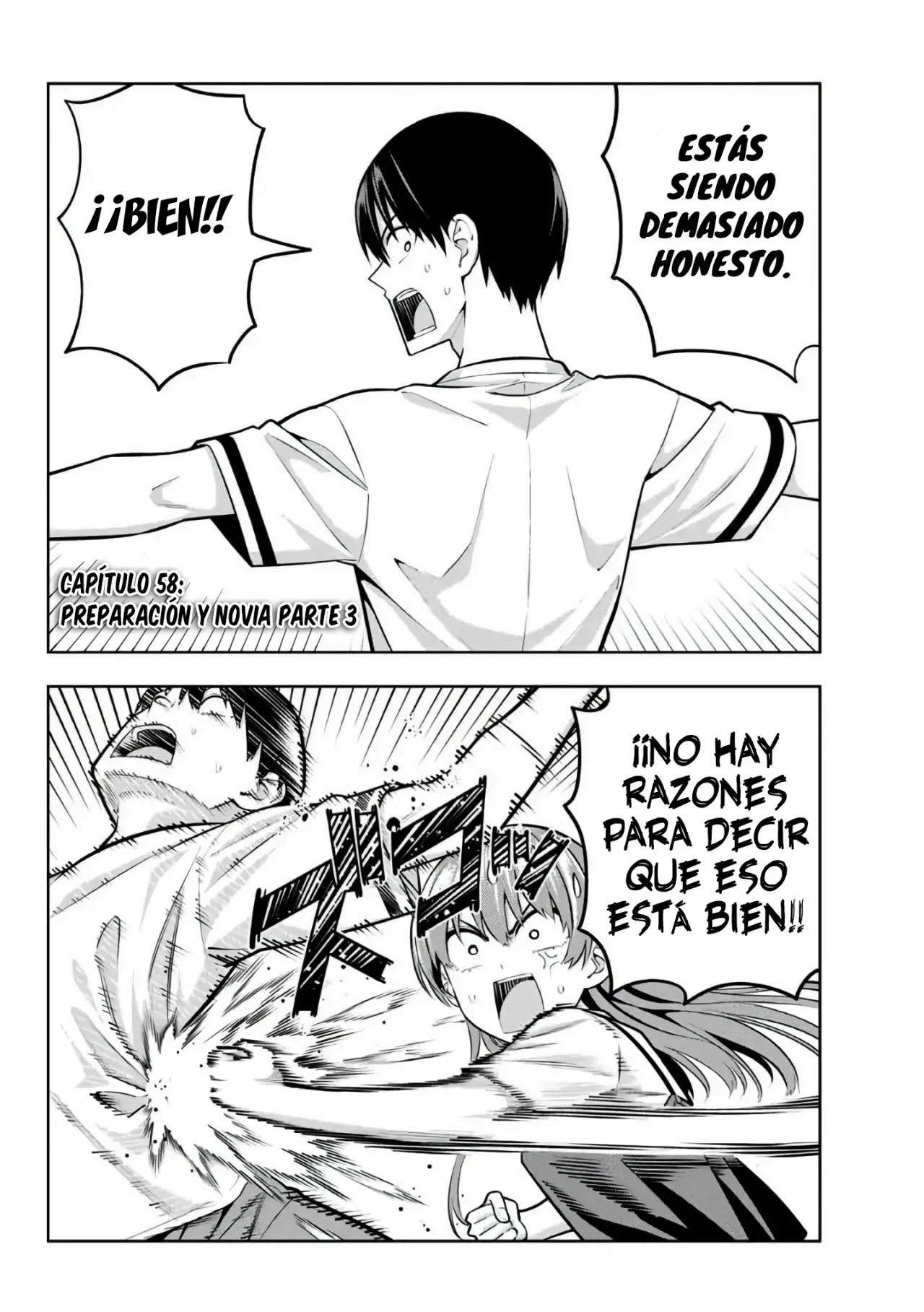 Kanojo mo Kanojo capítulo 58, página 3