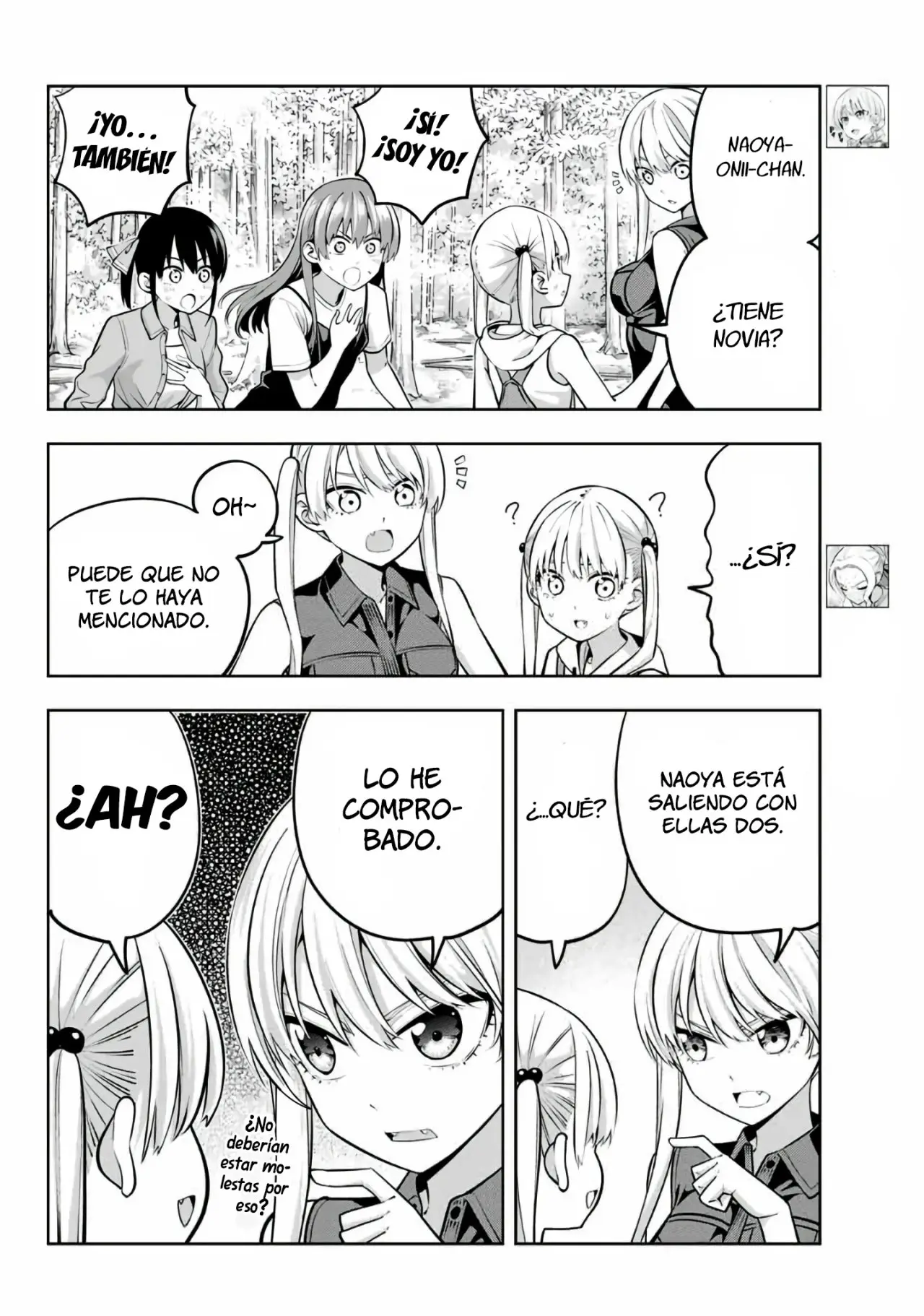 Kanojo mo Kanojo capítulo 58, página 5