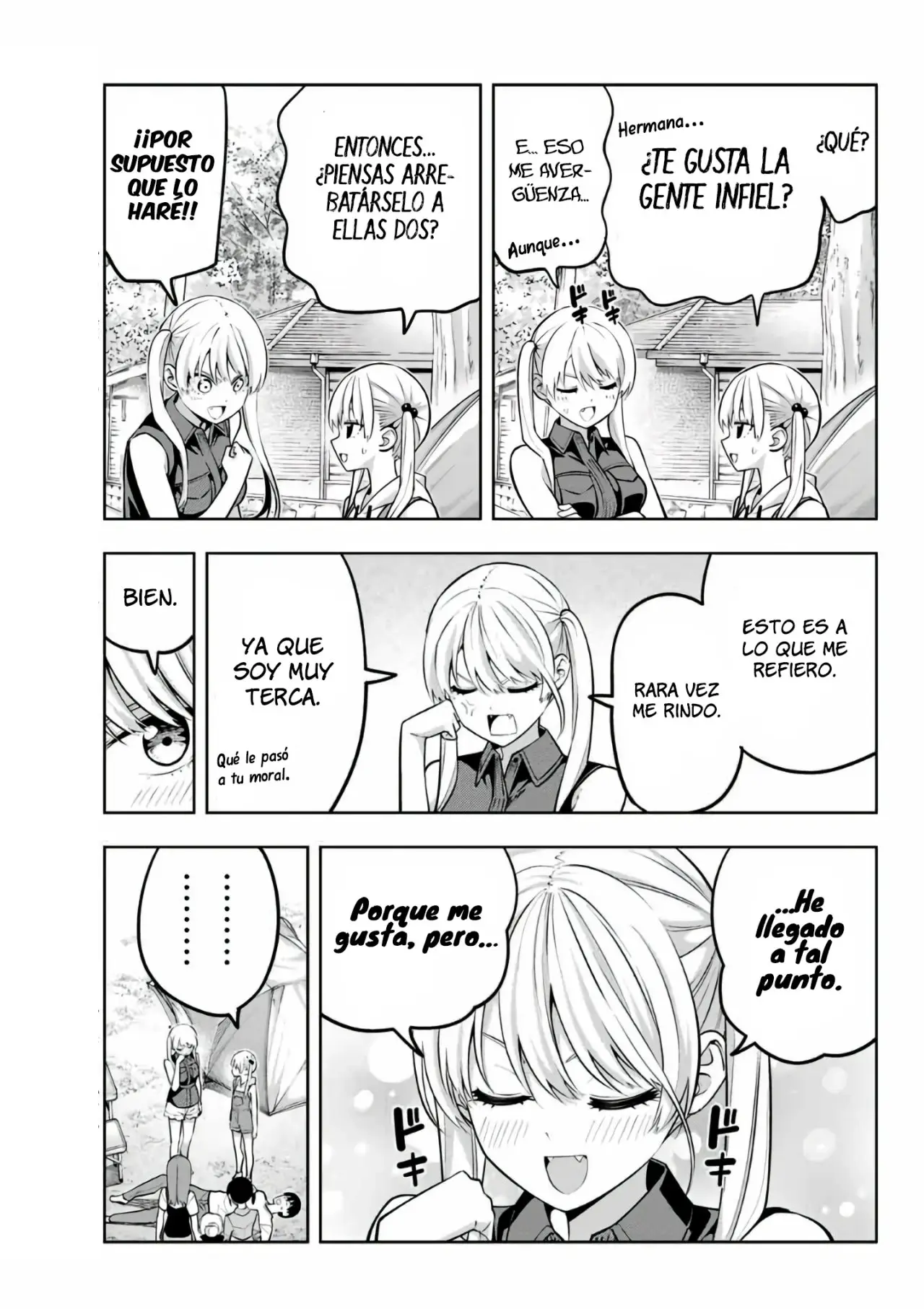 Kanojo mo Kanojo capítulo 58, página 6