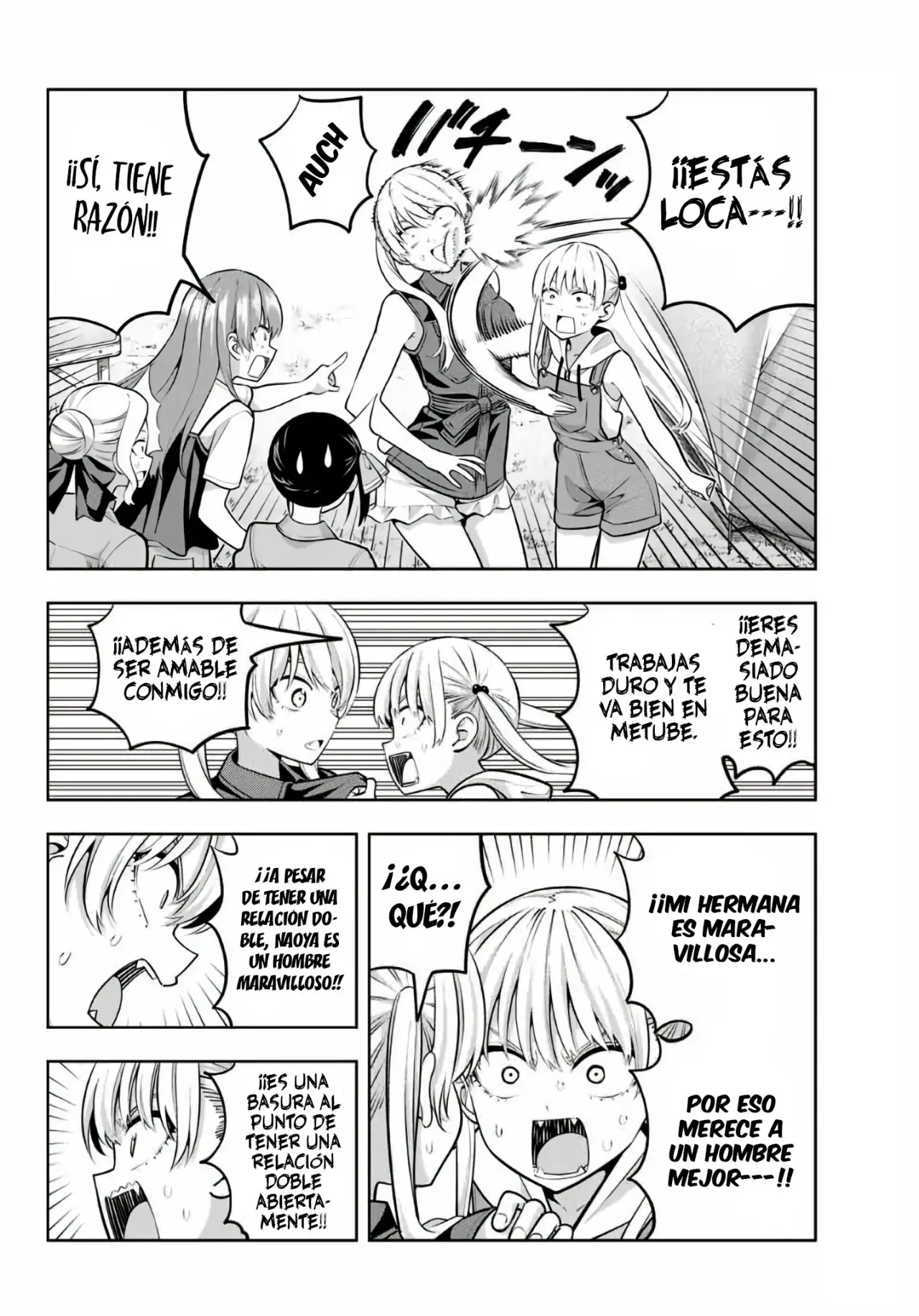 Kanojo mo Kanojo capítulo 58, página 7
