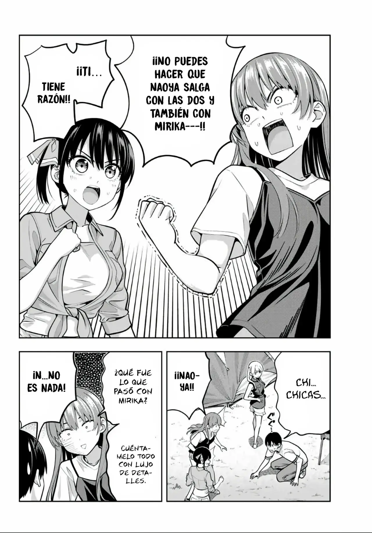 Kanojo mo Kanojo capítulo 58, página 11
