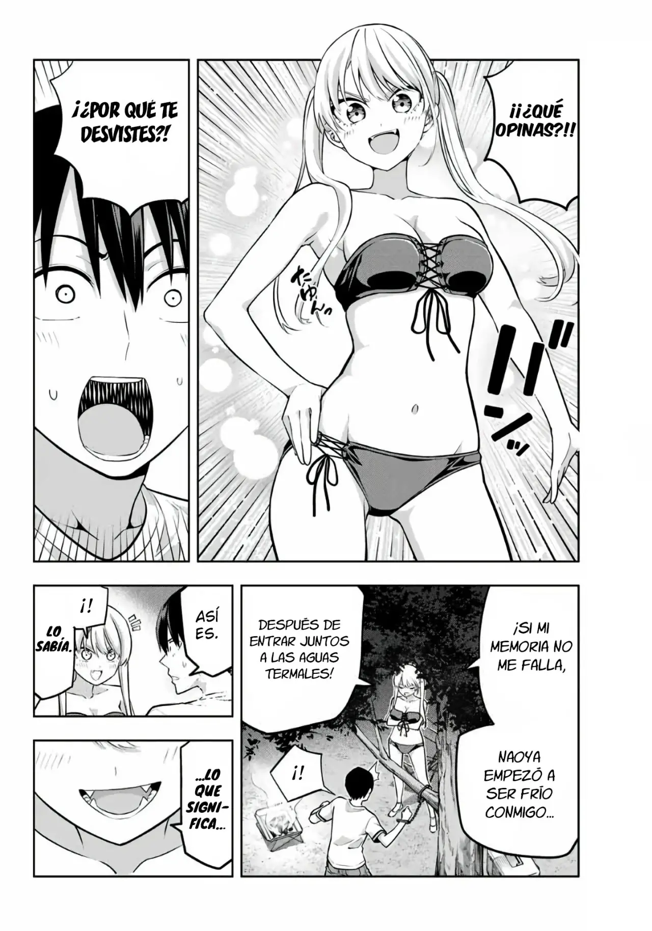 Kanojo mo Kanojo capítulo 59, página 8