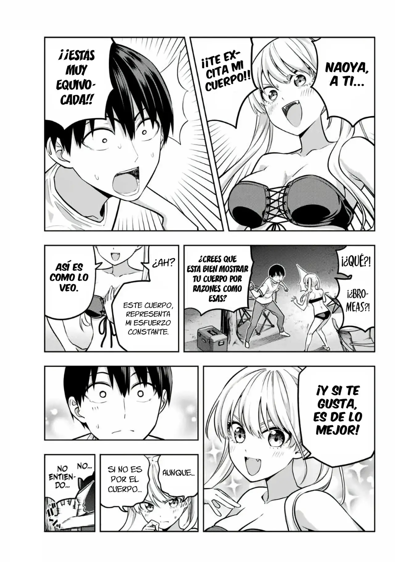 Kanojo mo Kanojo capítulo 59, página 9